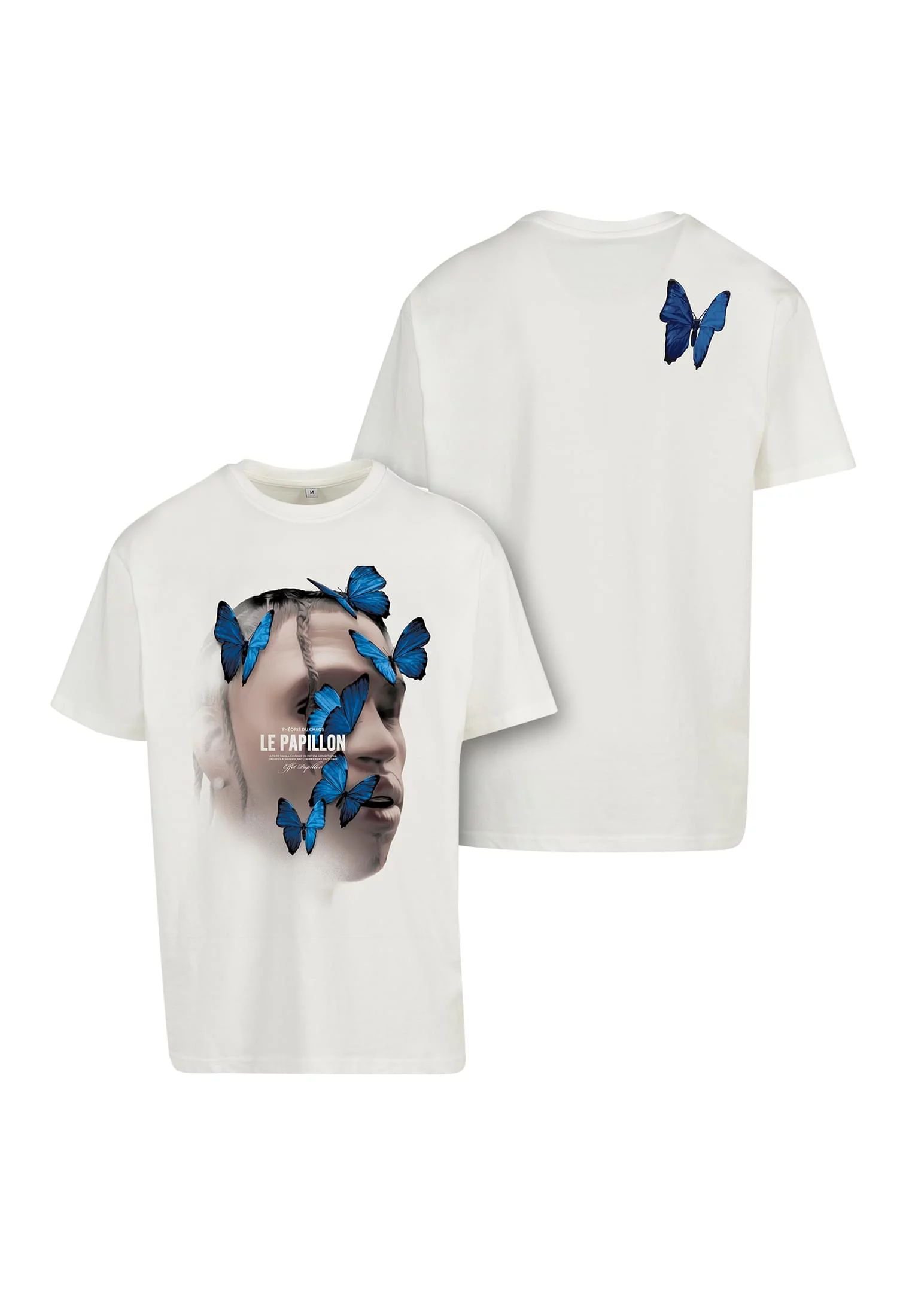 White white T-shirt Le Papillon Oversize