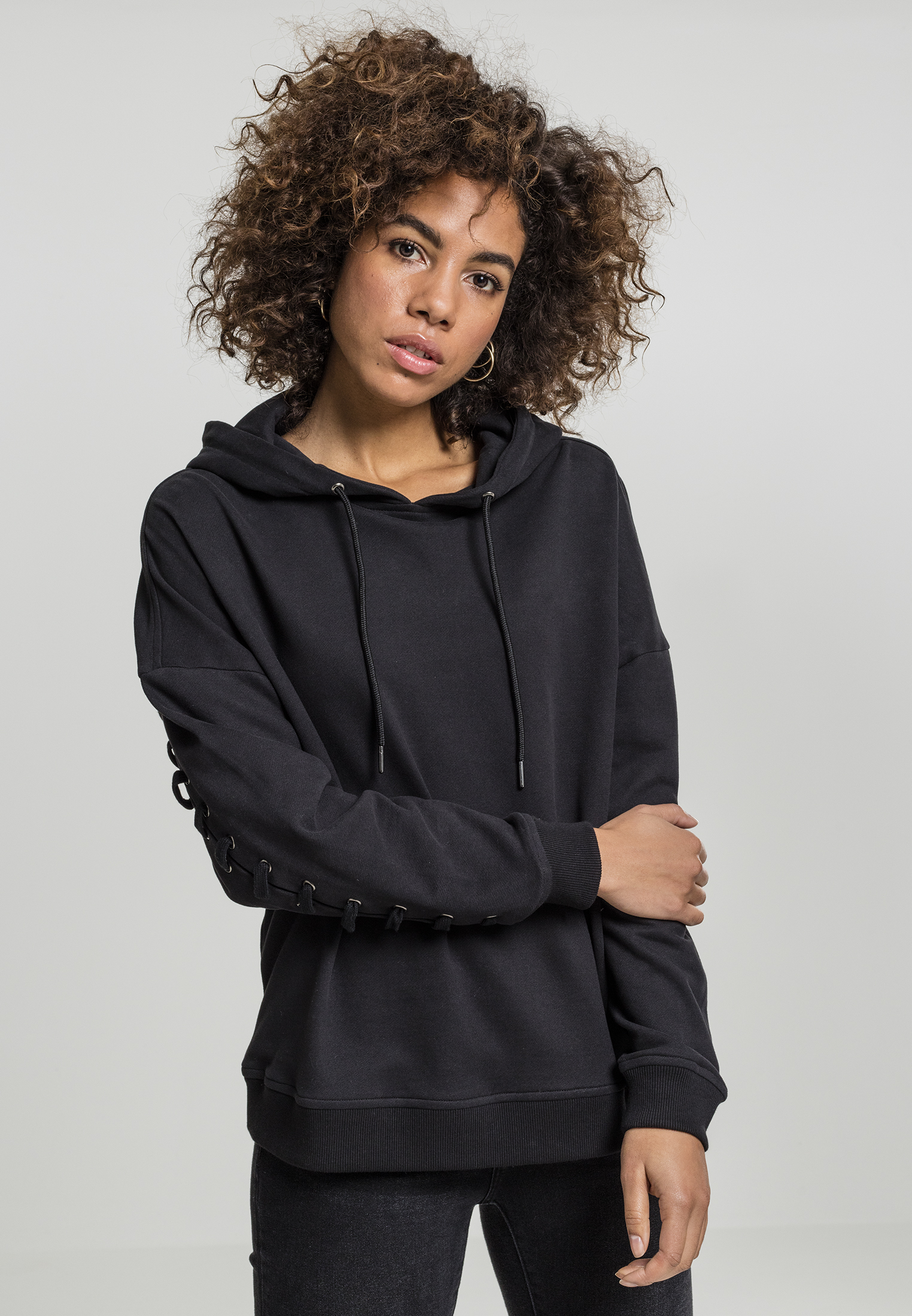 Women&#039;s hoodie in black