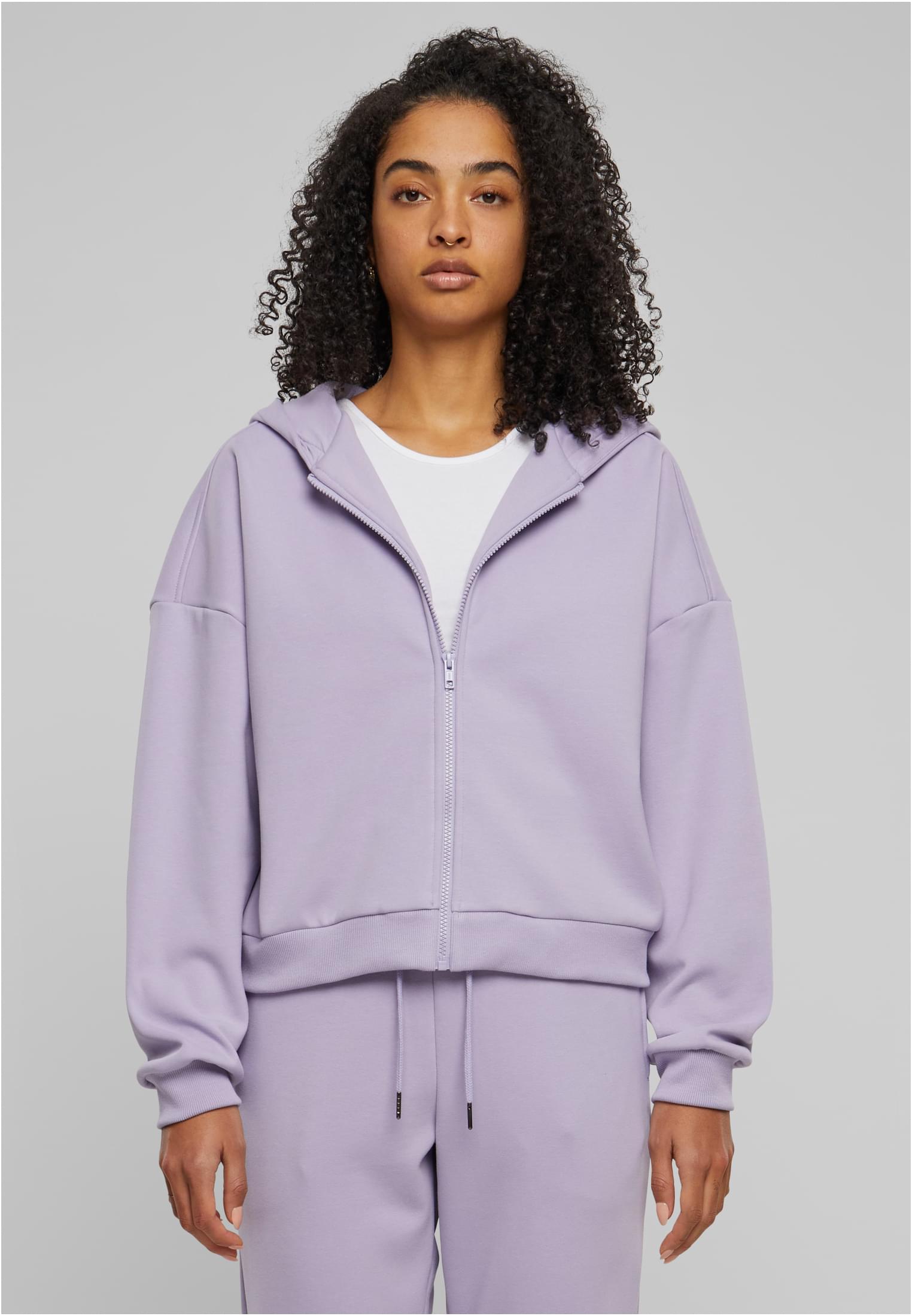 Women&#039;s Cozy Short Hoody lilac sweatshirt