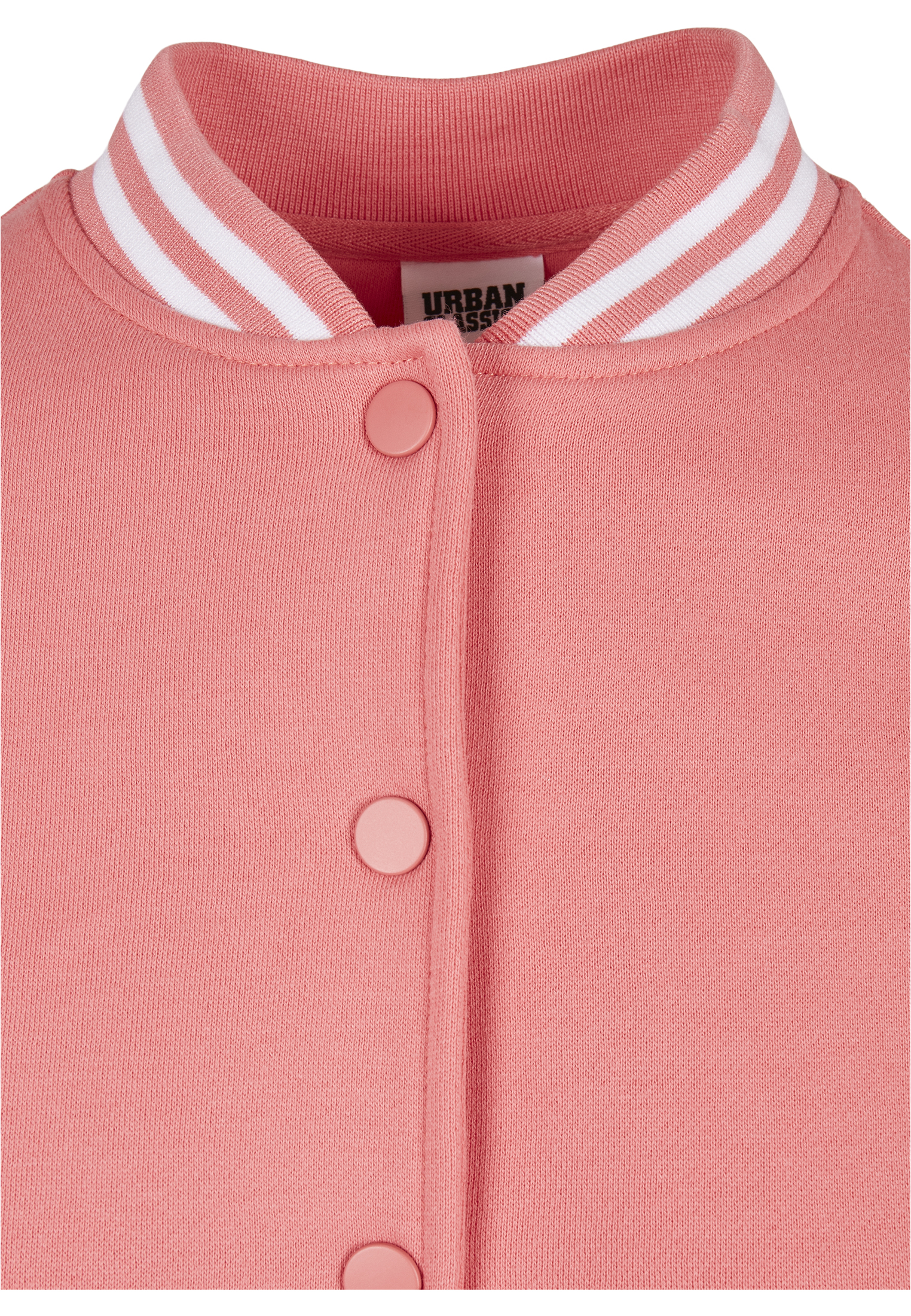 Women&#039;s College Sweat Jacket Light Pink/White Sand