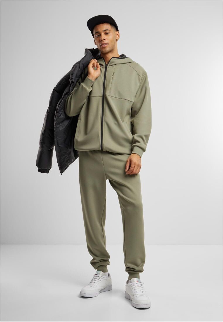 Scuba Zip Pocket Hoody palegreen