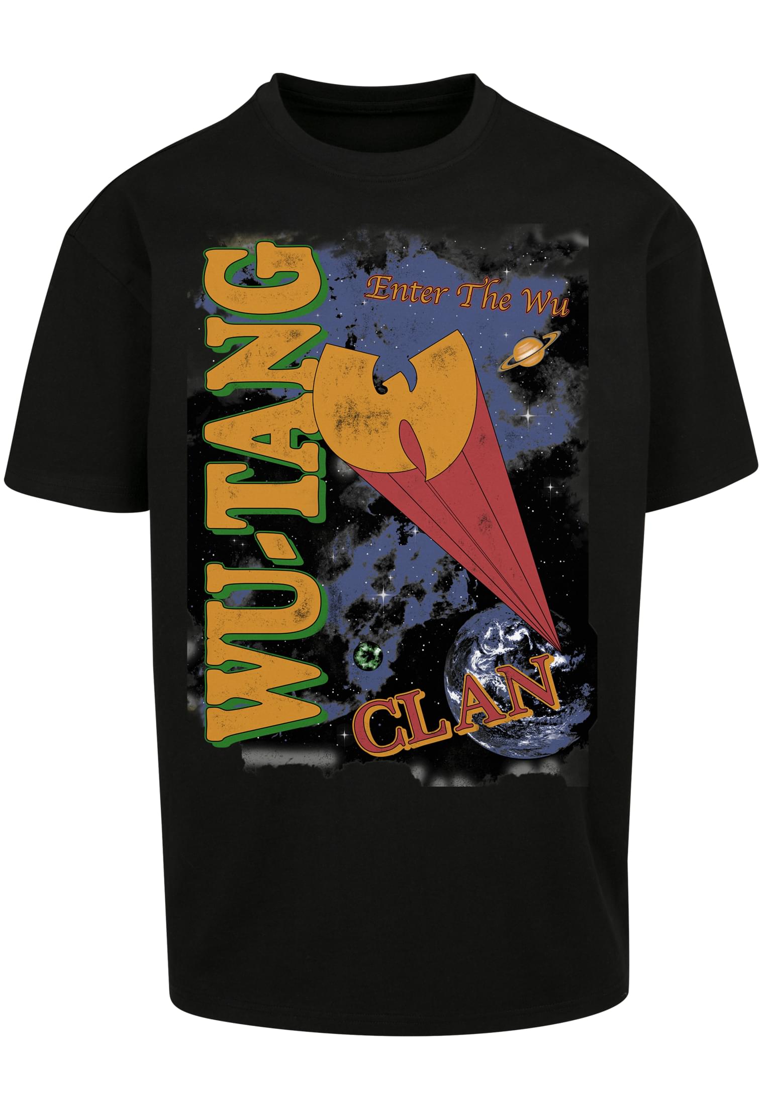 Wu-Tang Clan Enter Wu Oversize T-shirts black