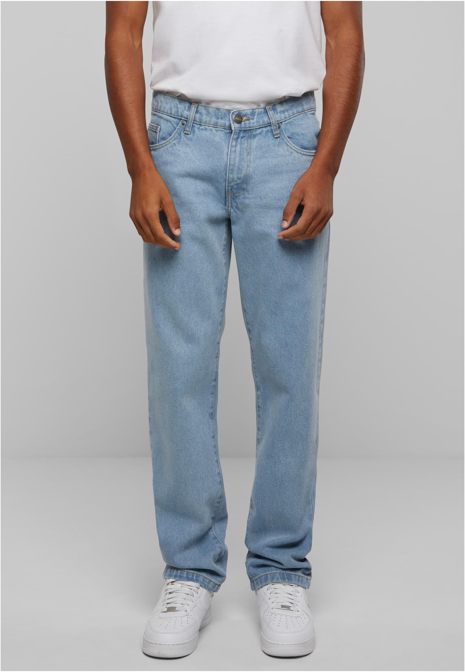 Men&#039;s Straight Fit Heavy Ounce Jeans Light Blue