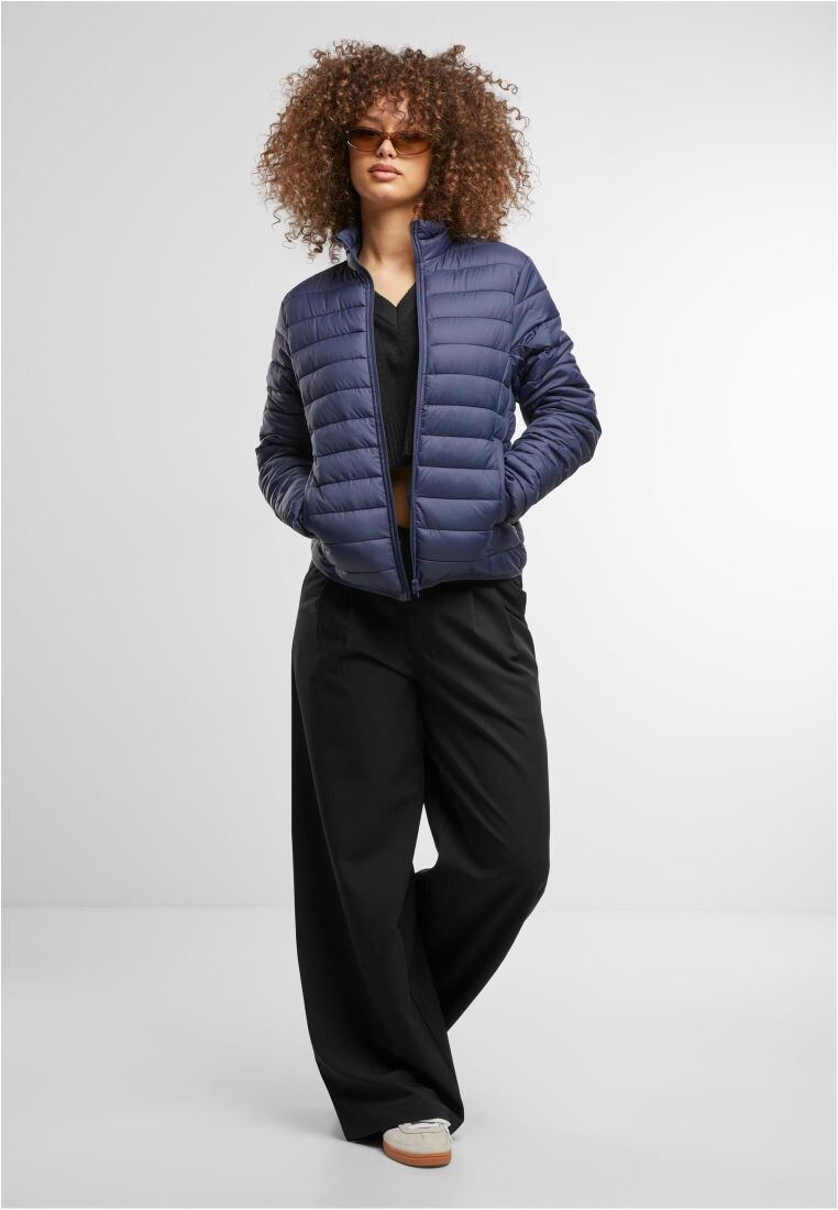 Women's Ultra Light Quilted Jacket Navy Blue