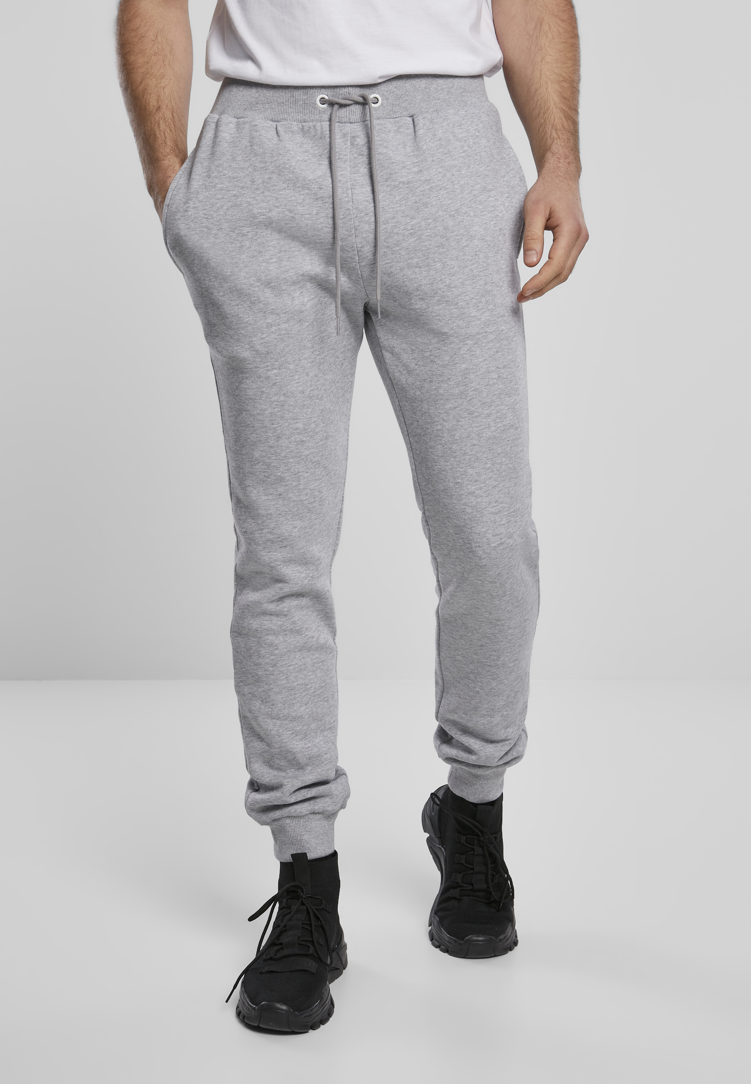 Organic sweatpants de bază Gri