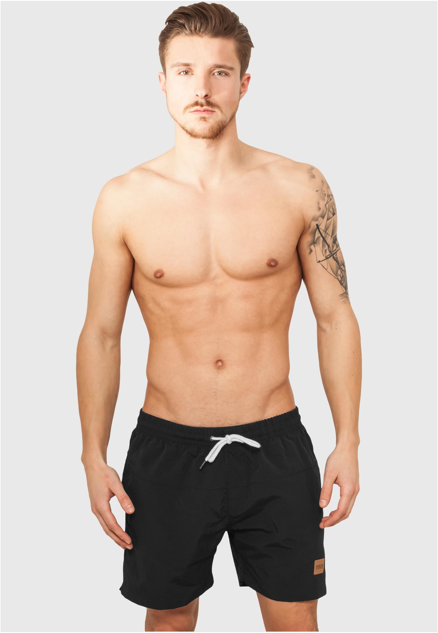 Men&#039;s Block Swimsuit Black