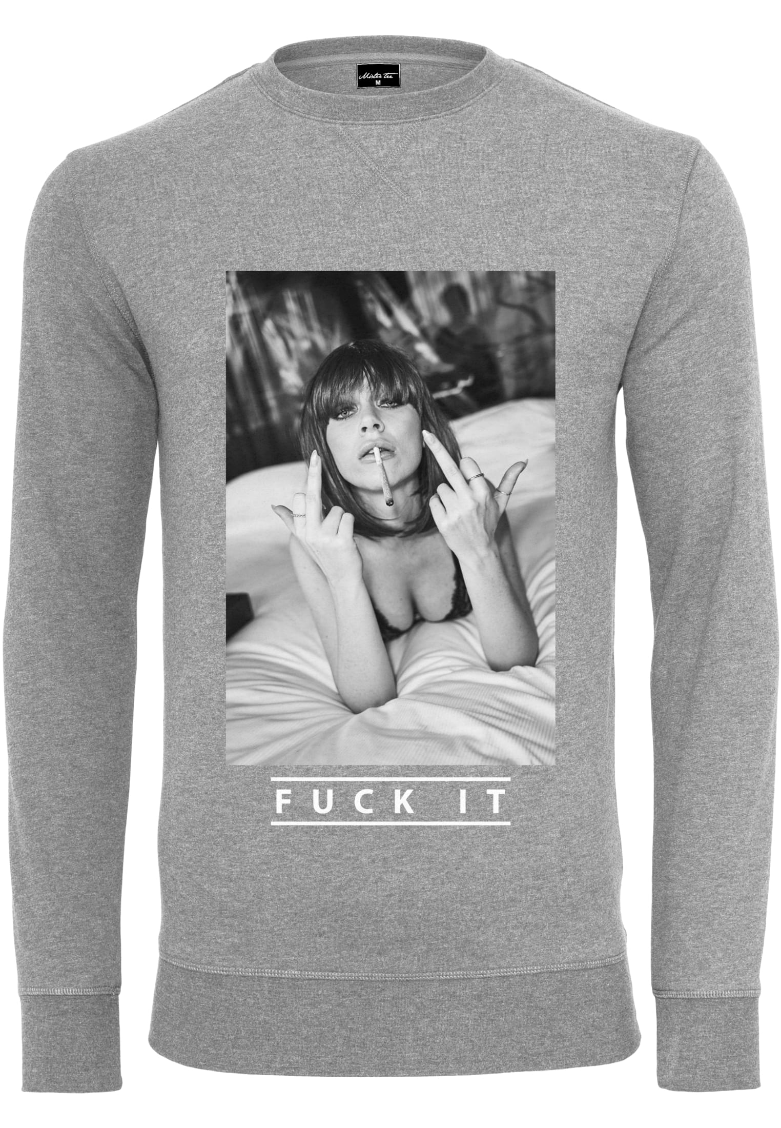 Men's sweatshirt Fuck It 2.0 Crewneck gray