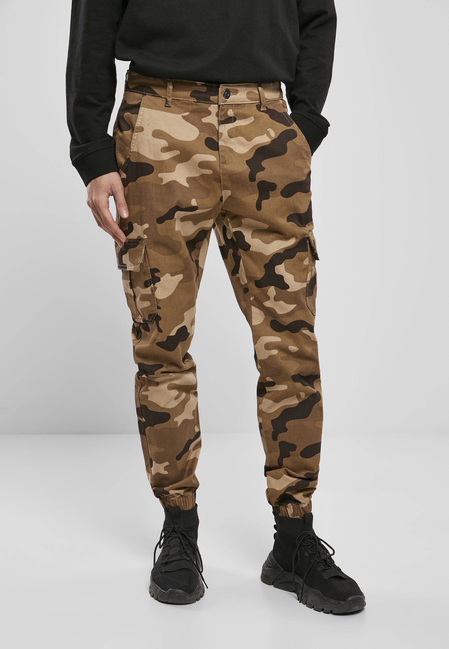 Camo Cargo Jogging Kalhoty 2.0 Temná Kamufláž