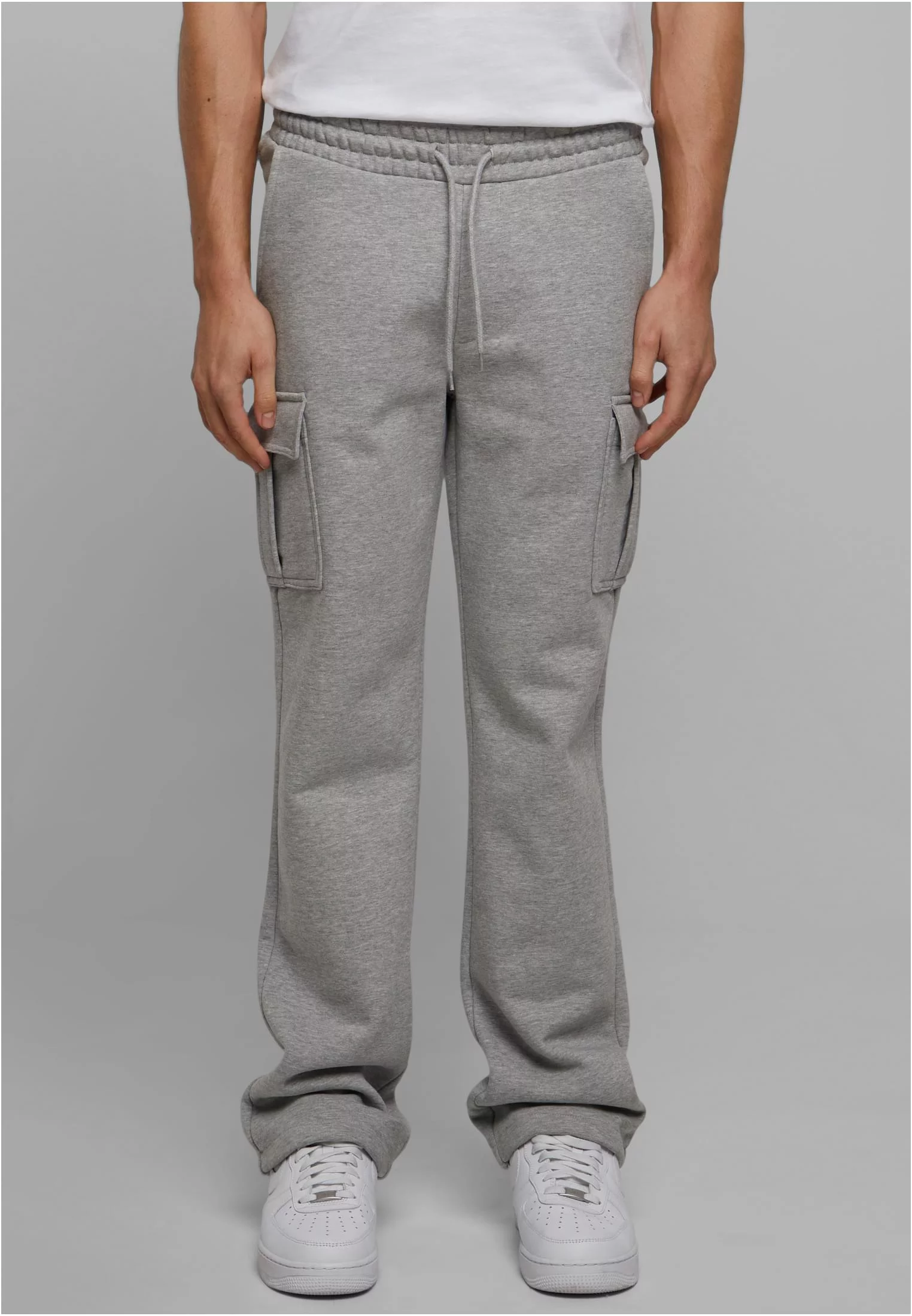 Men&#039;s cargo sweatpants gray