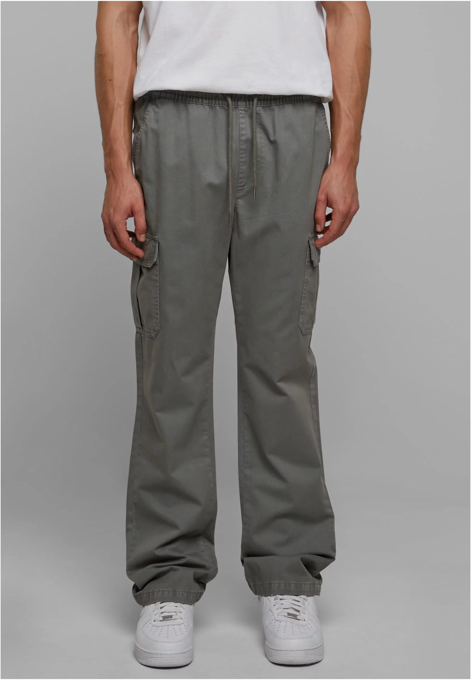 Cotton Cargo Pants Asphalt