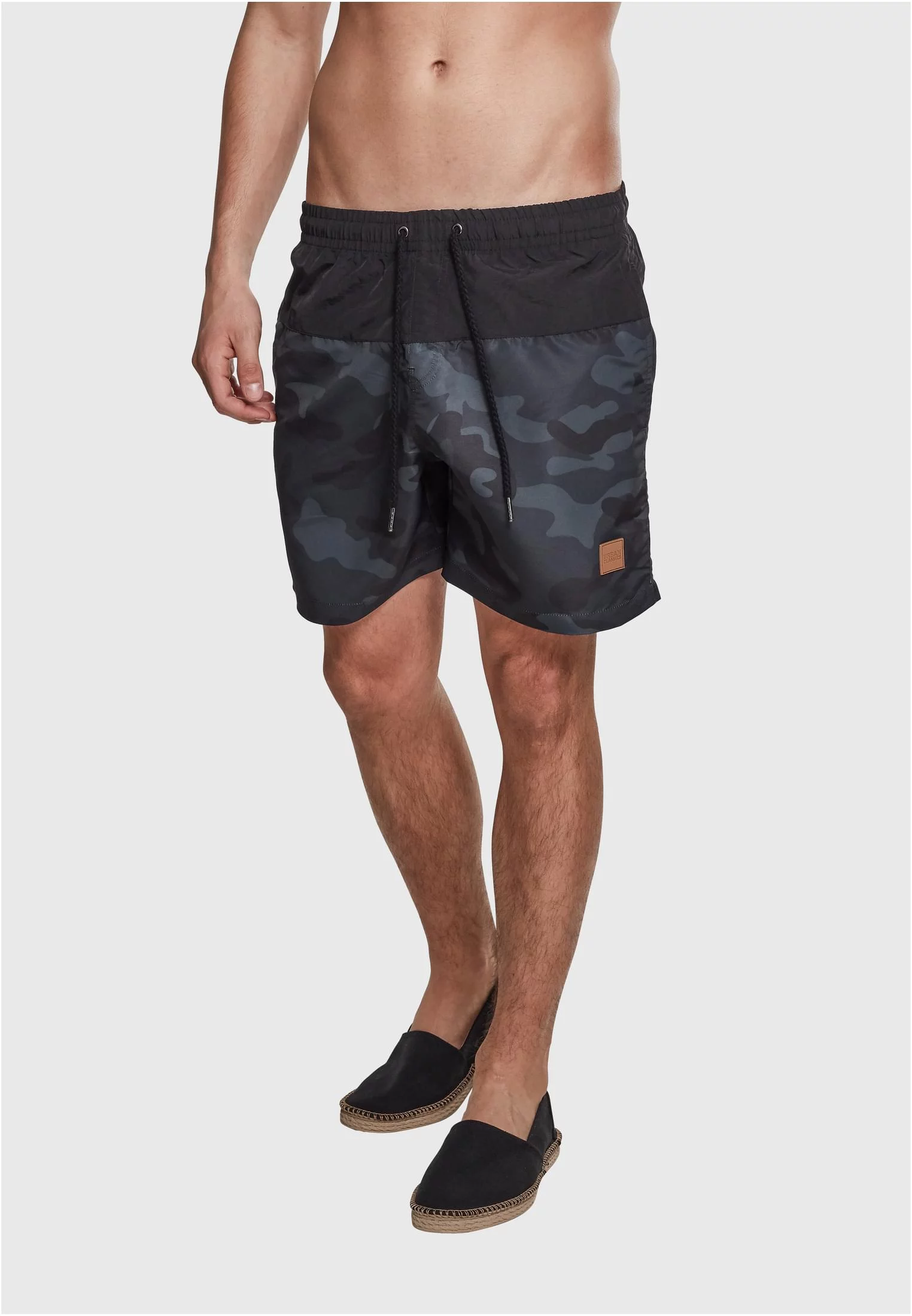 Men&#039;s Block Swimsuit Black/Camouflage