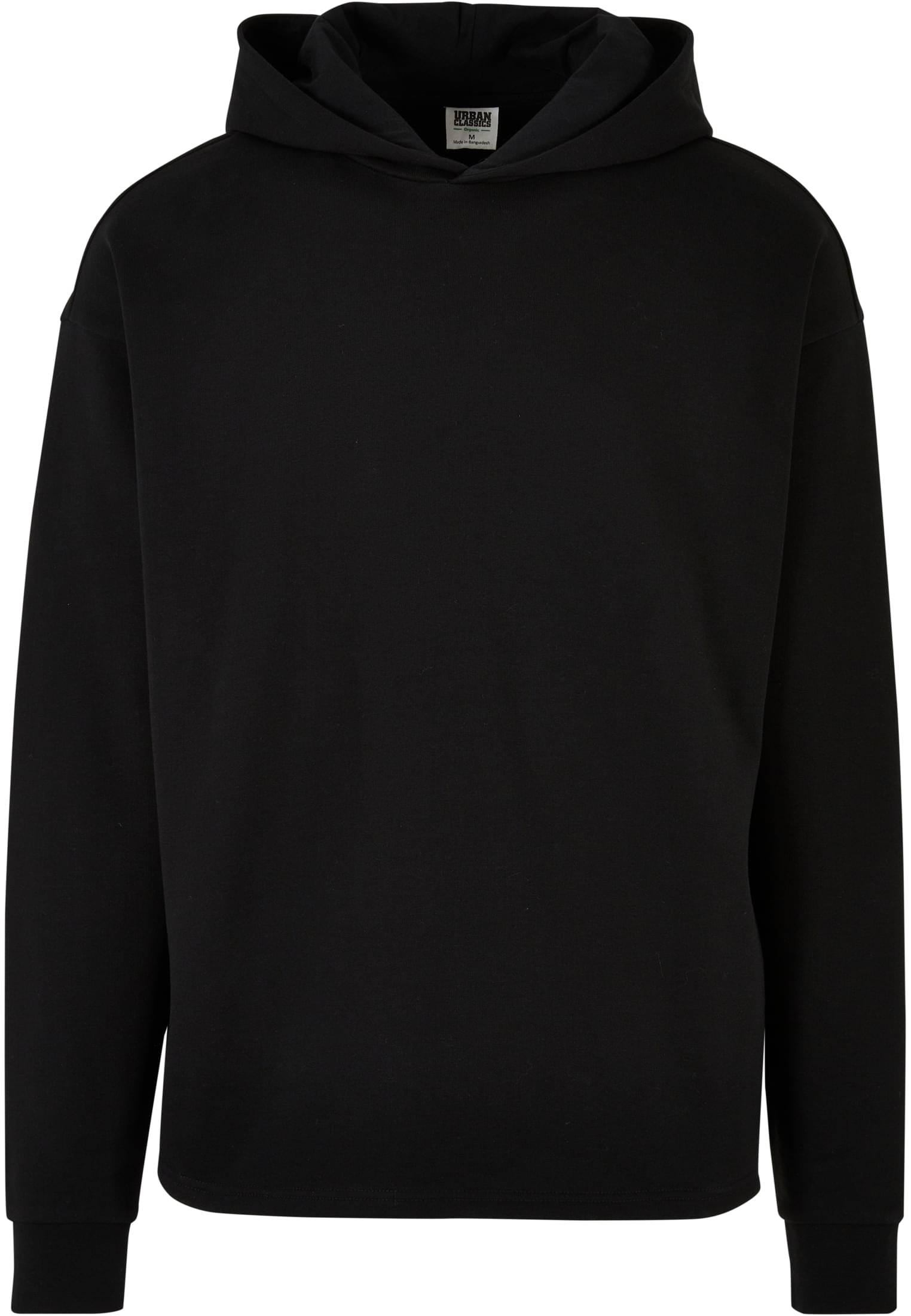 Organic Loose Hoodie Black