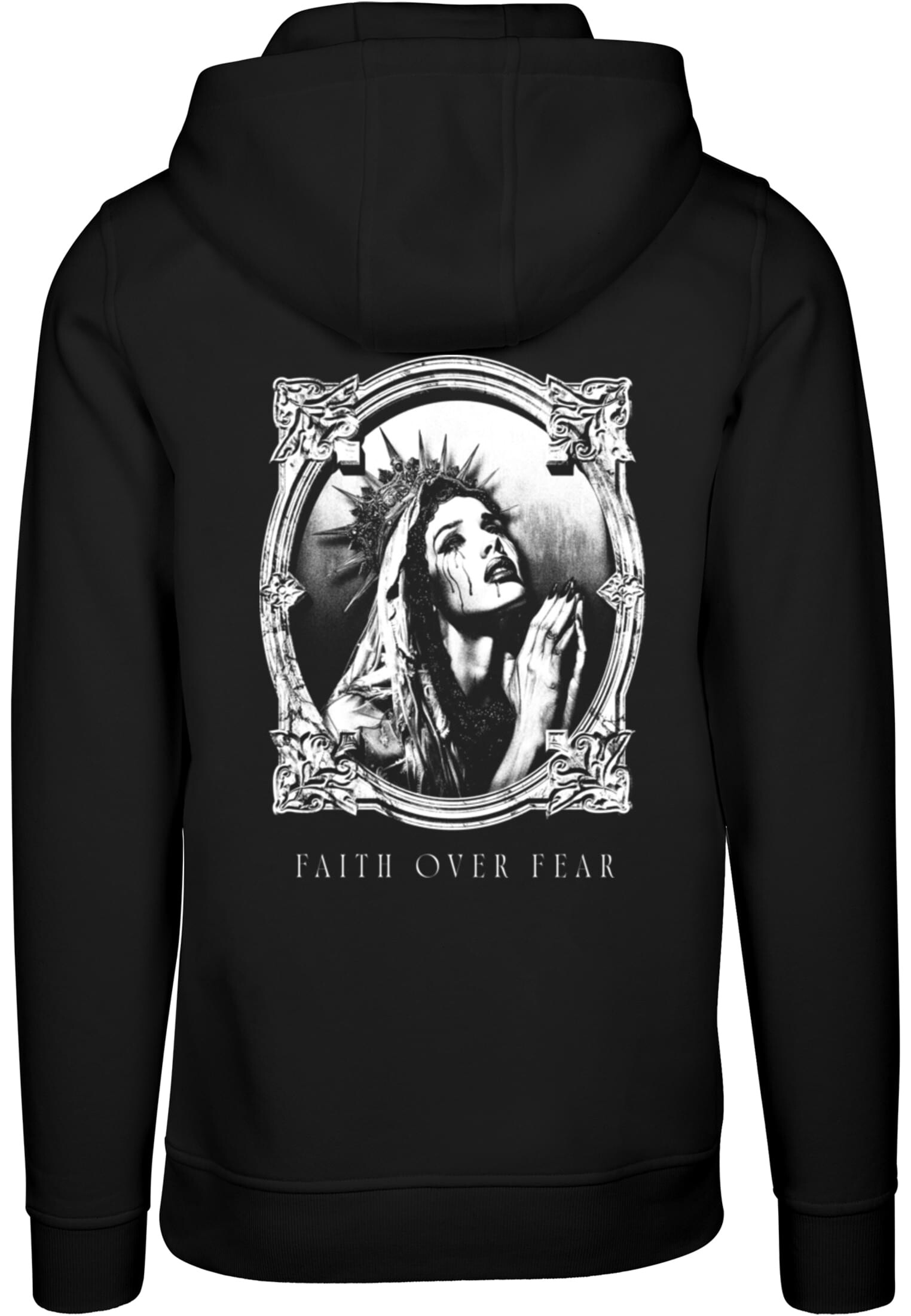 Men&#039;s sweatshirt Faith Over Fear black