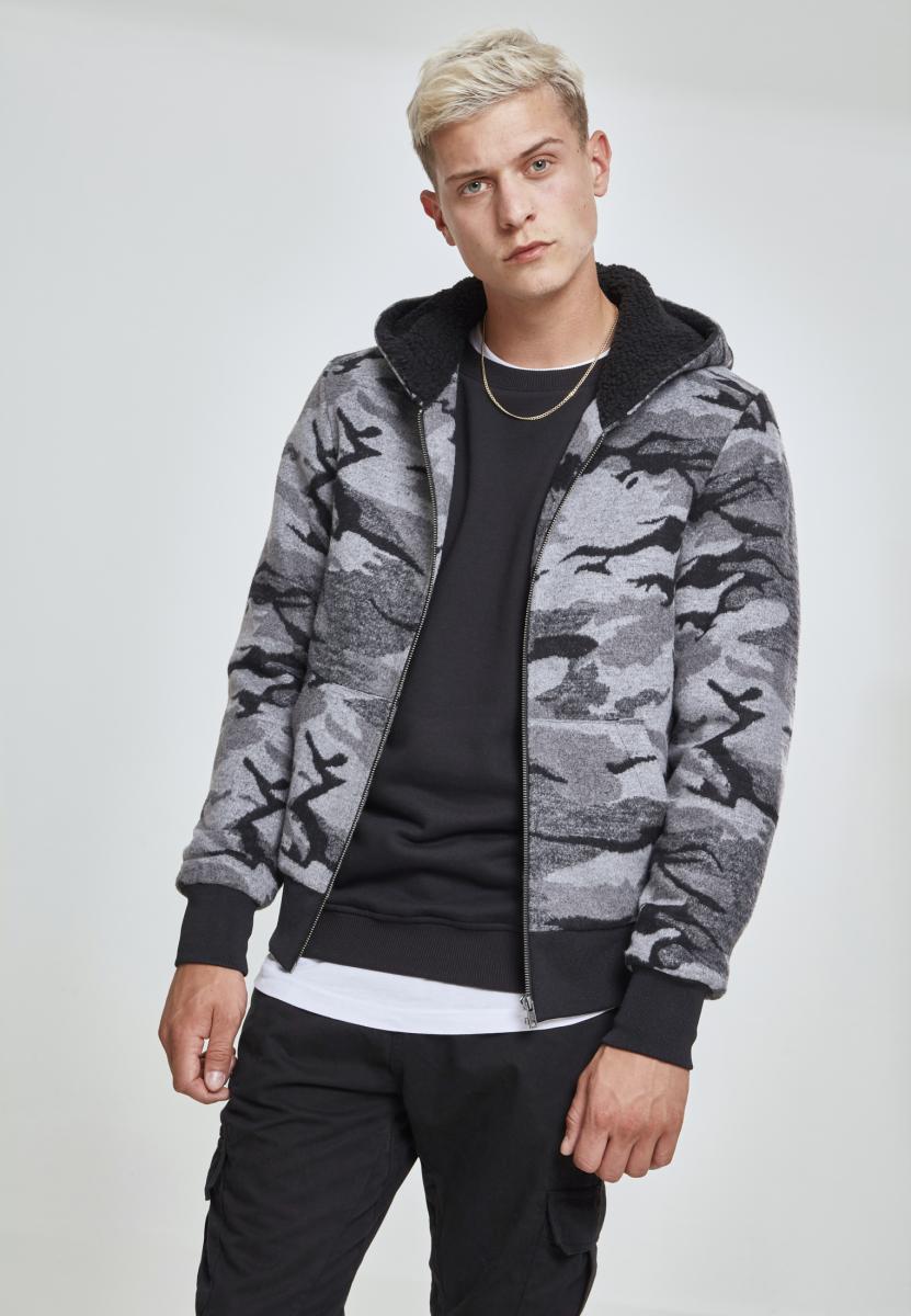 Camo Zip Jacket Darkcamo