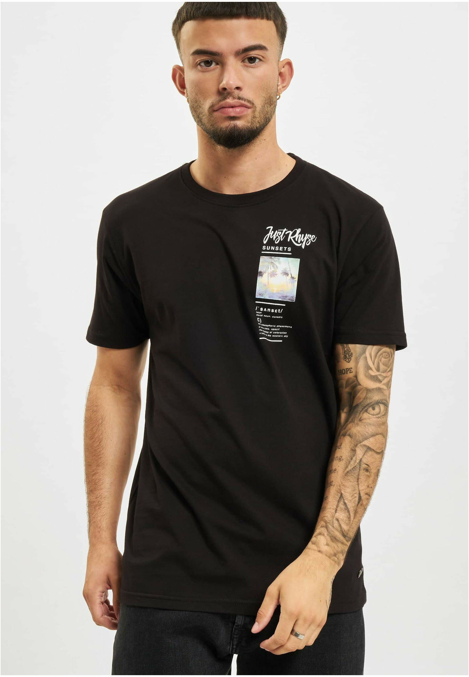 Men's T-shirt Just Rhyse Zoar Black