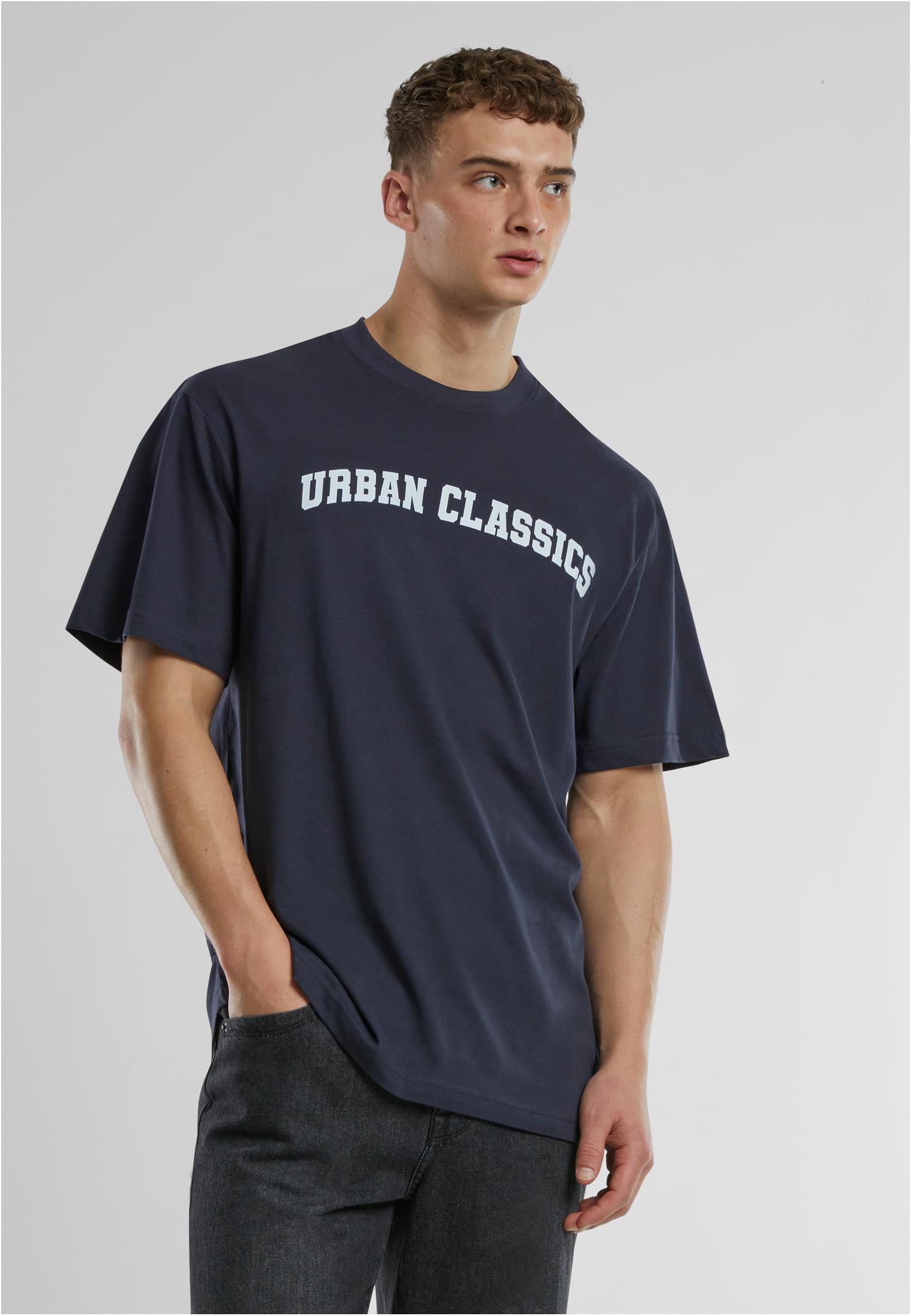 UC College Logo Men's T-Shirt Navy Blue