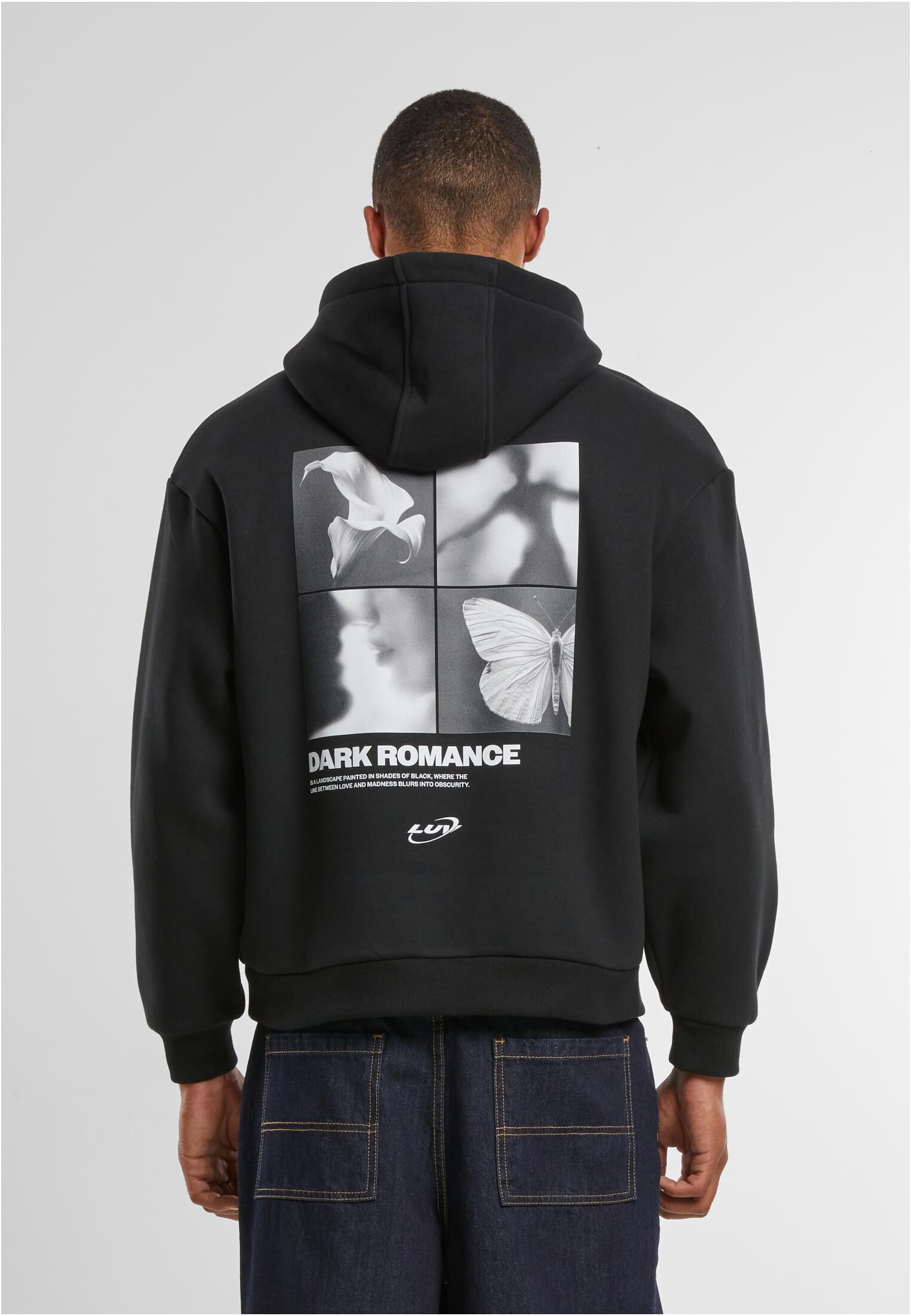 Men's hoodie Dark Romance black