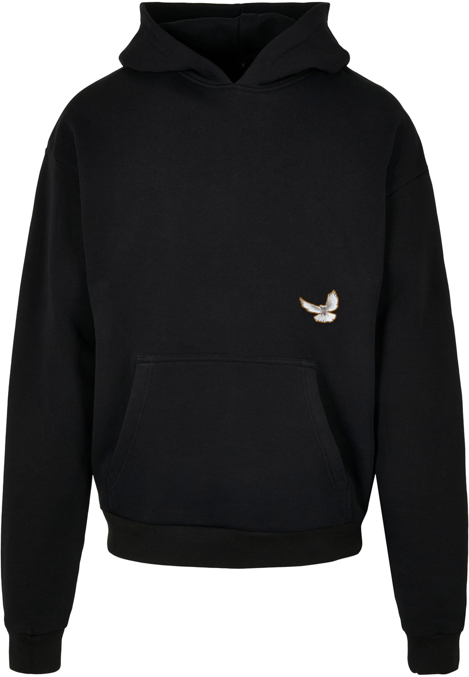 Mens K-Dot Heavy Oversize Hoody black