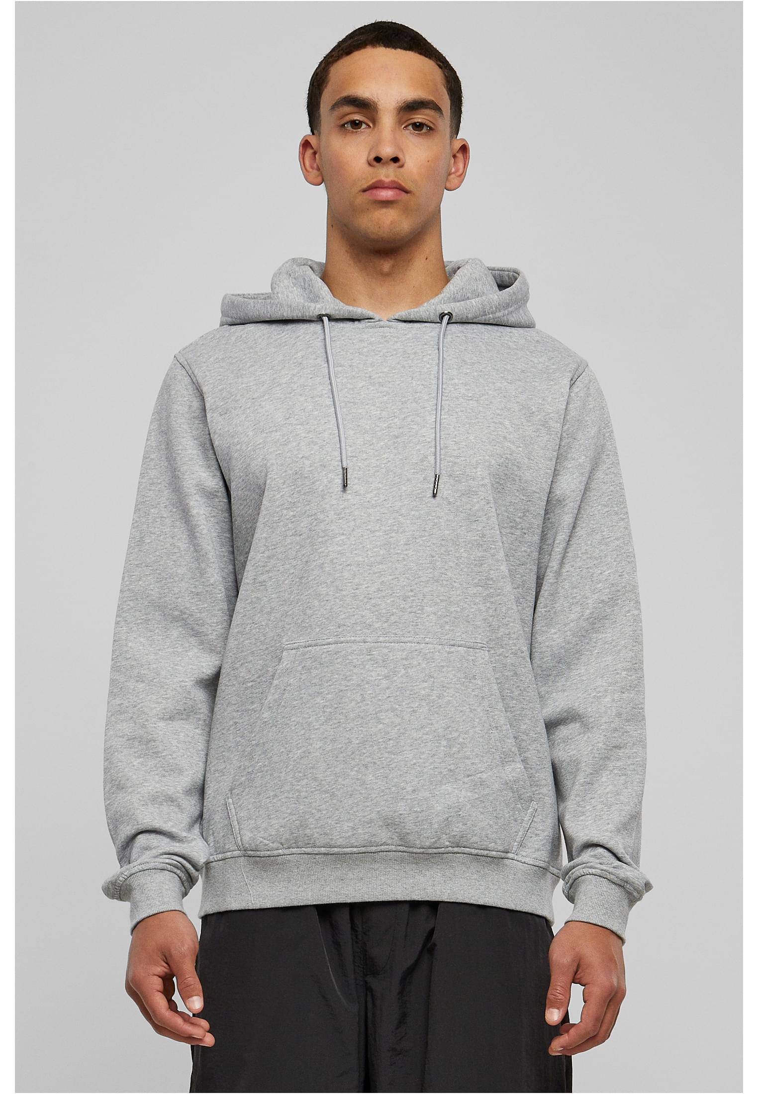 Base Color Terry Hoody Gray