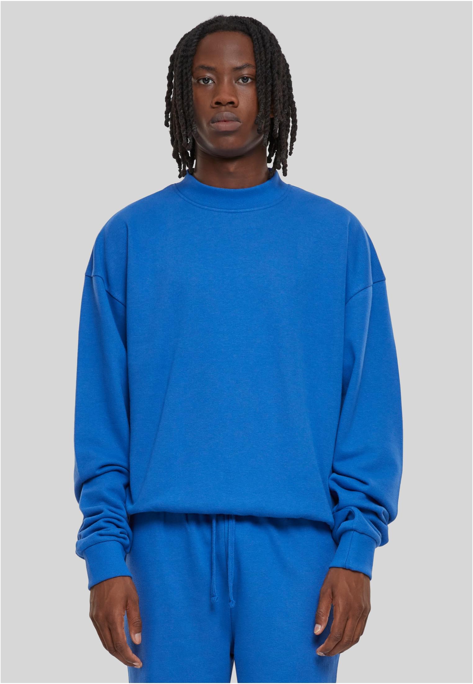 Men&#039;s Light Terry Crew Sweatshirt - Blue