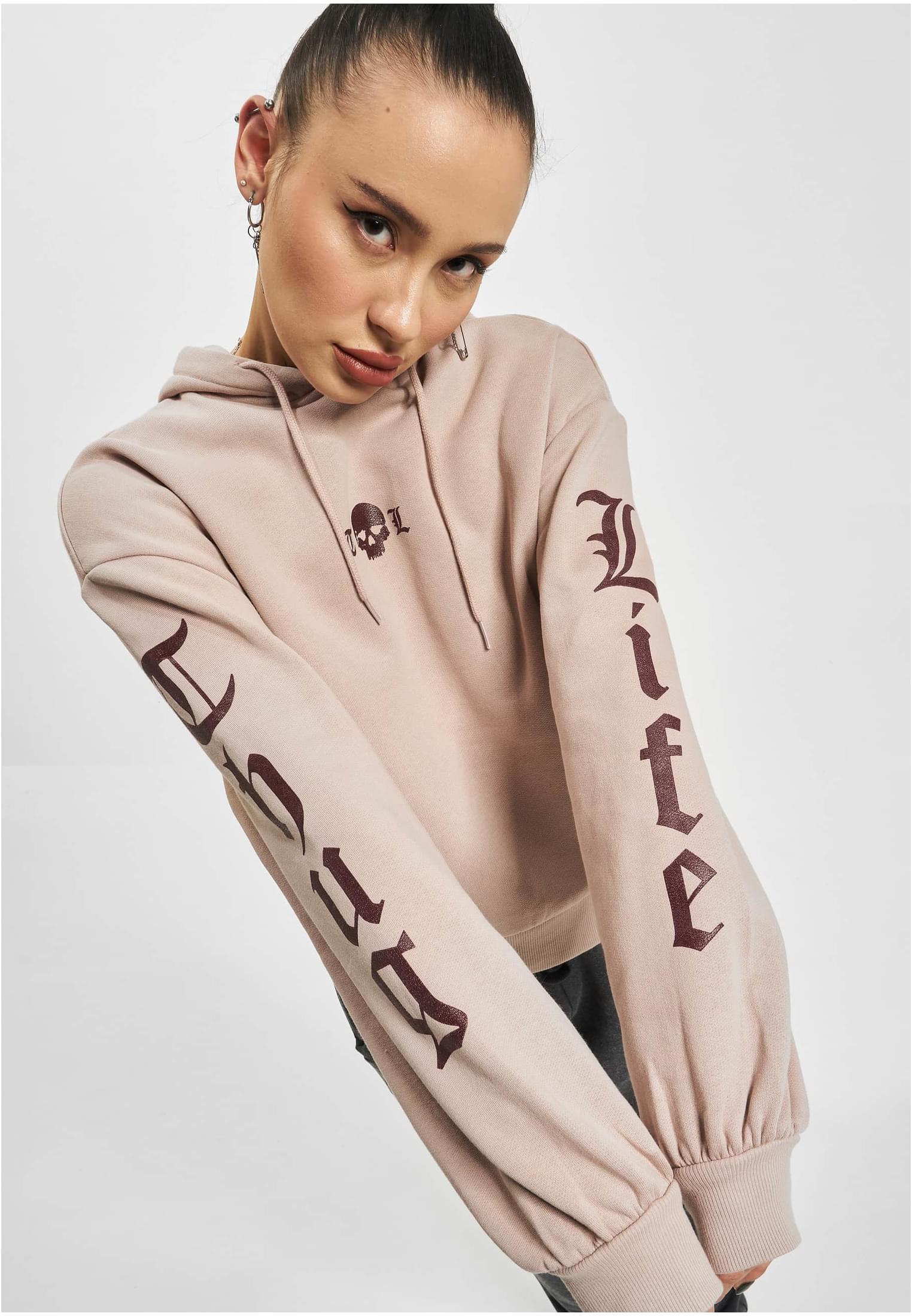 Thug Life Beware Hoody Duskrose