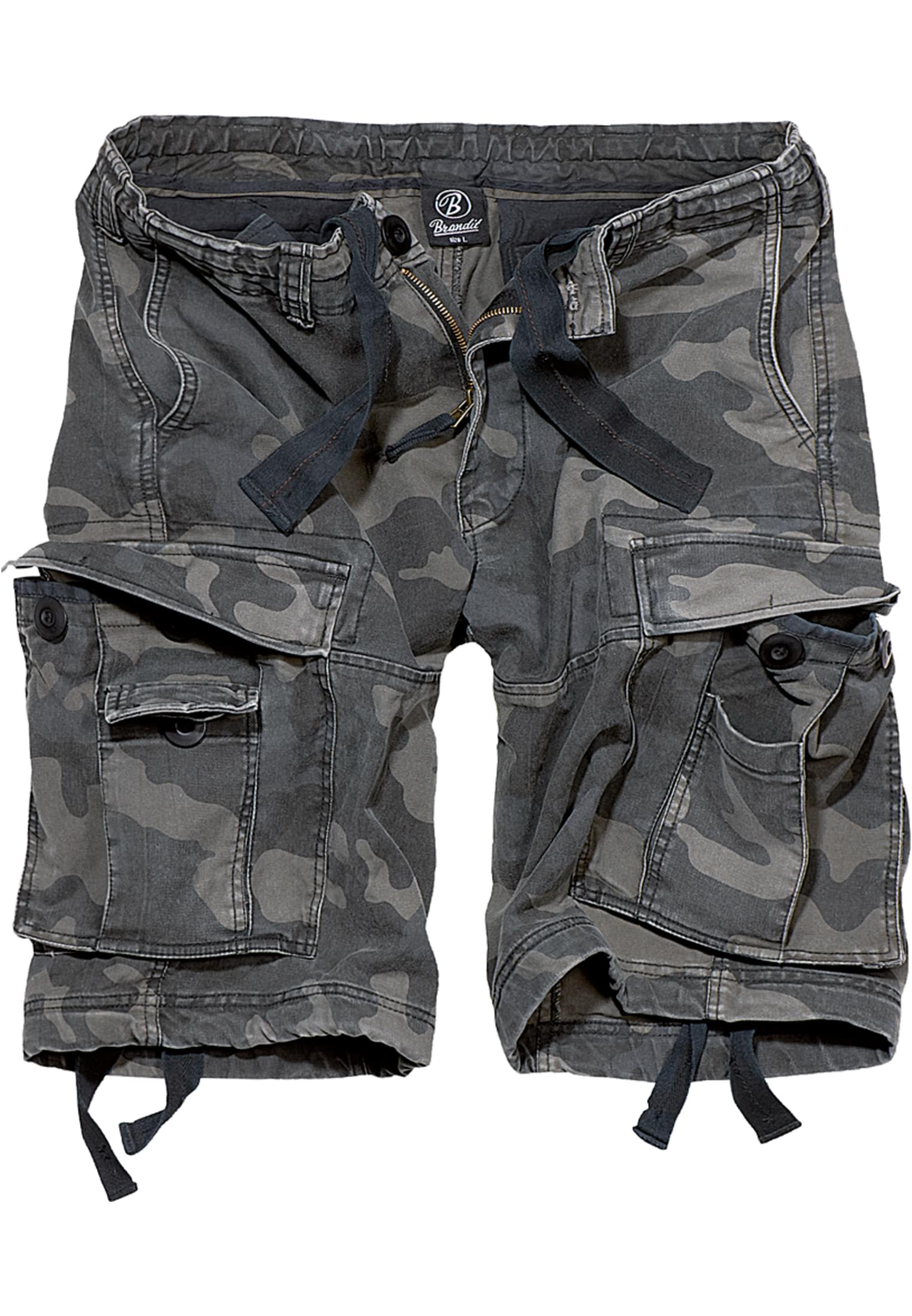 Pánské kraťasy Vintage Cargo tmavé/maskáčové