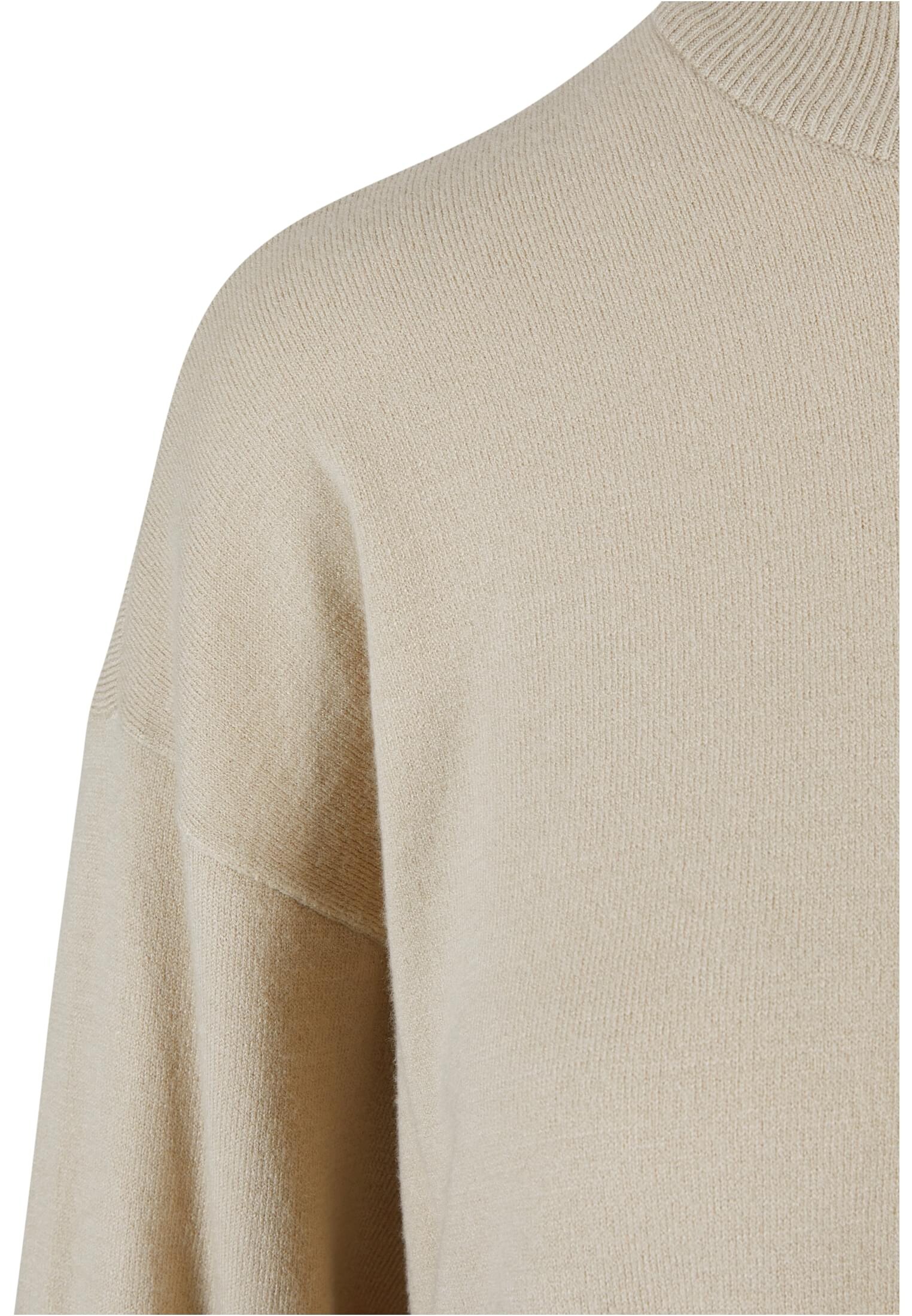 Women's knitted sweater made of eco-viscose with wet sand