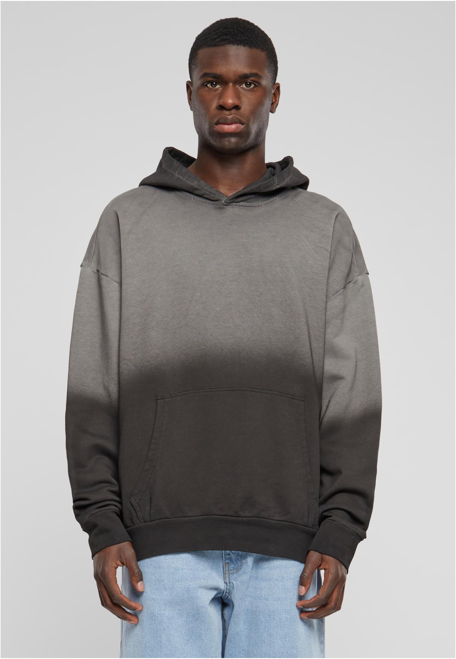 Men&#039;s Sun Bleached Hoody Sweatshirt - Black