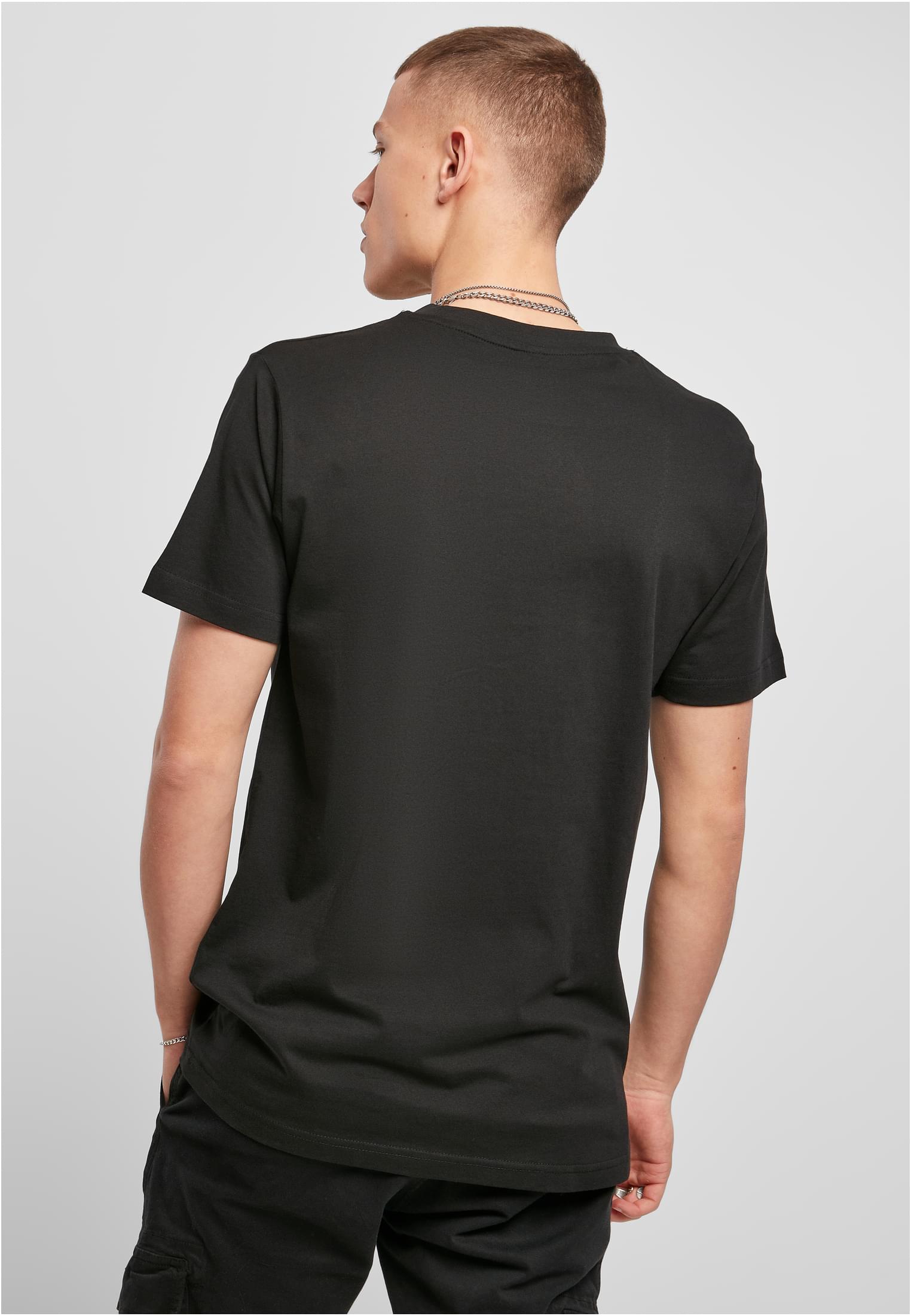 Black T-shirt with peace sign