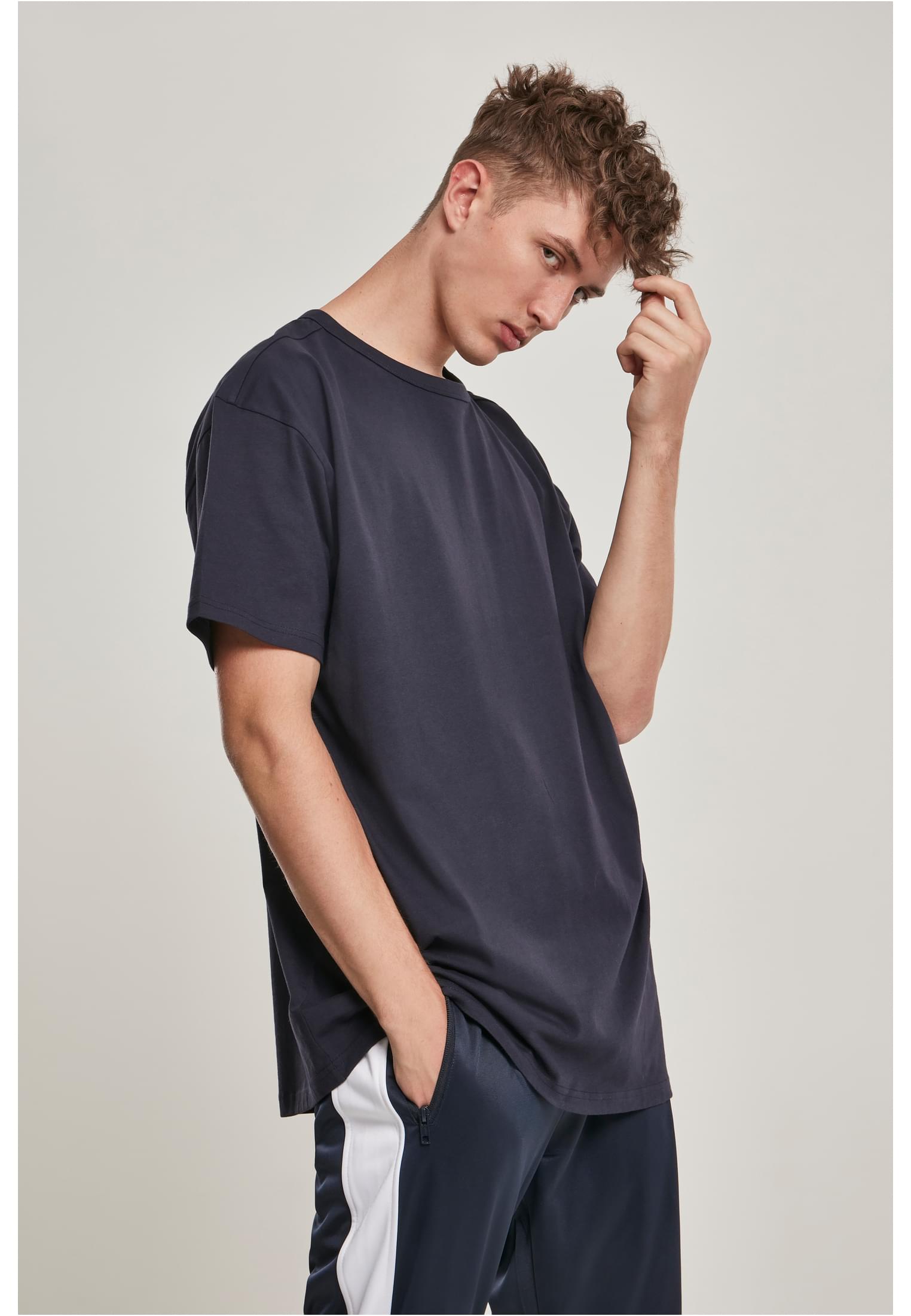 Tricou bărbătesc supradimensionat din bumbac organic