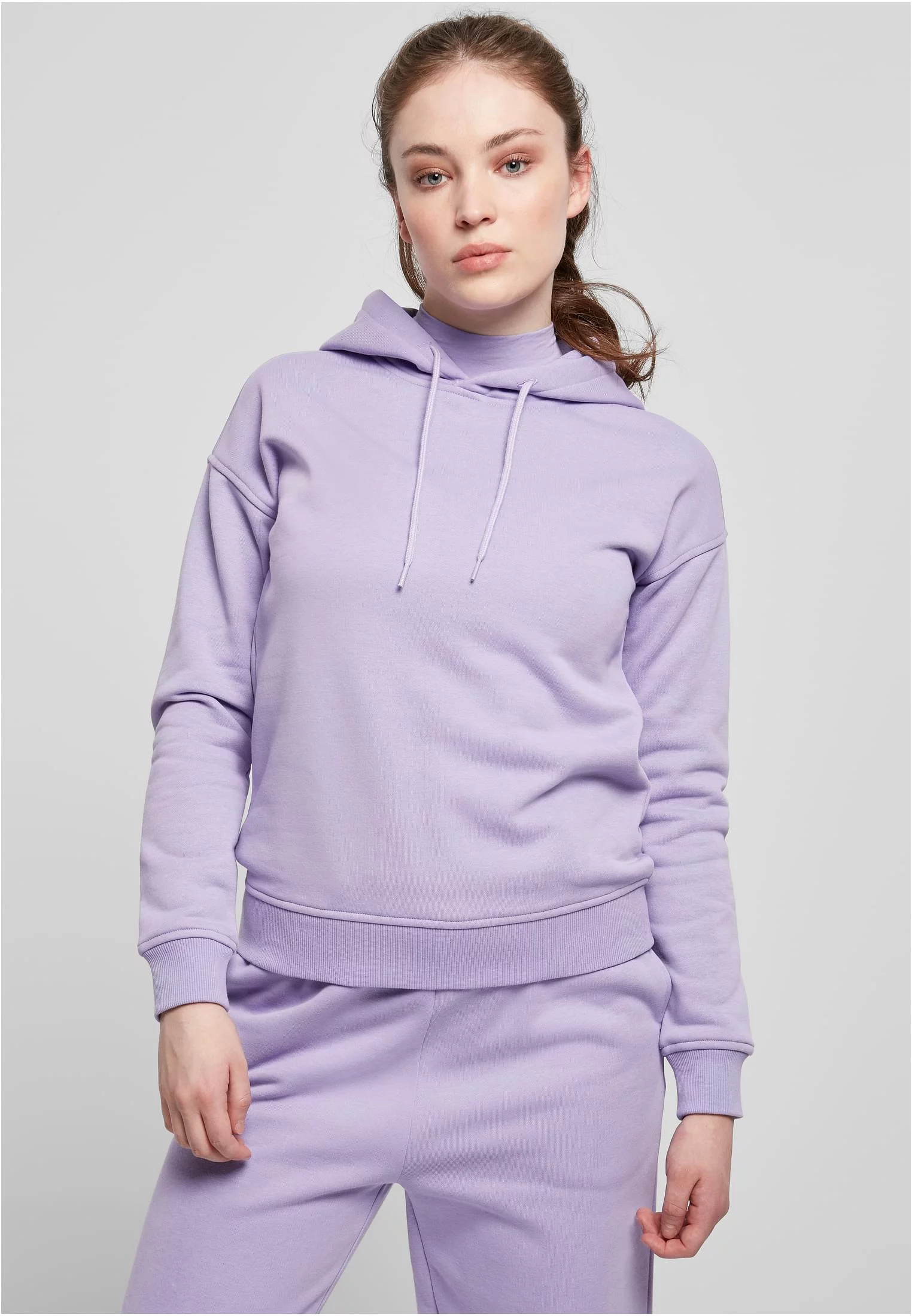 Women&#039;s organic lavender with hood