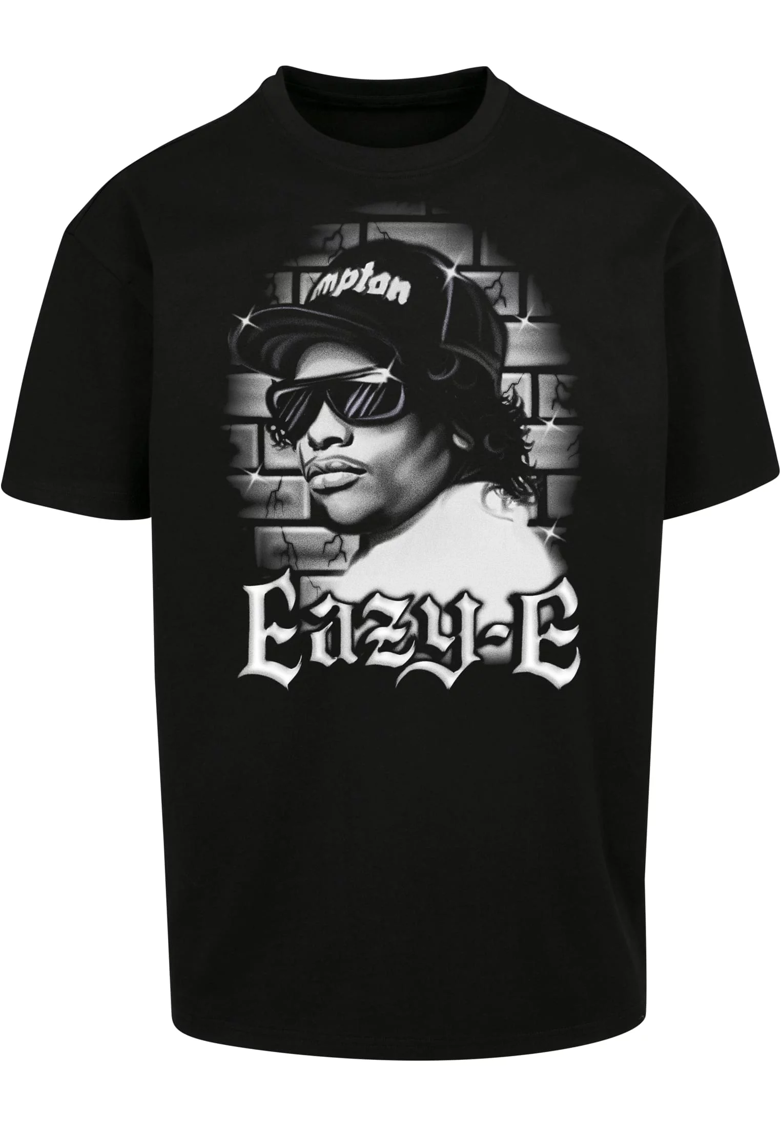 Eazy-E Paintbrush Oversize Tee black