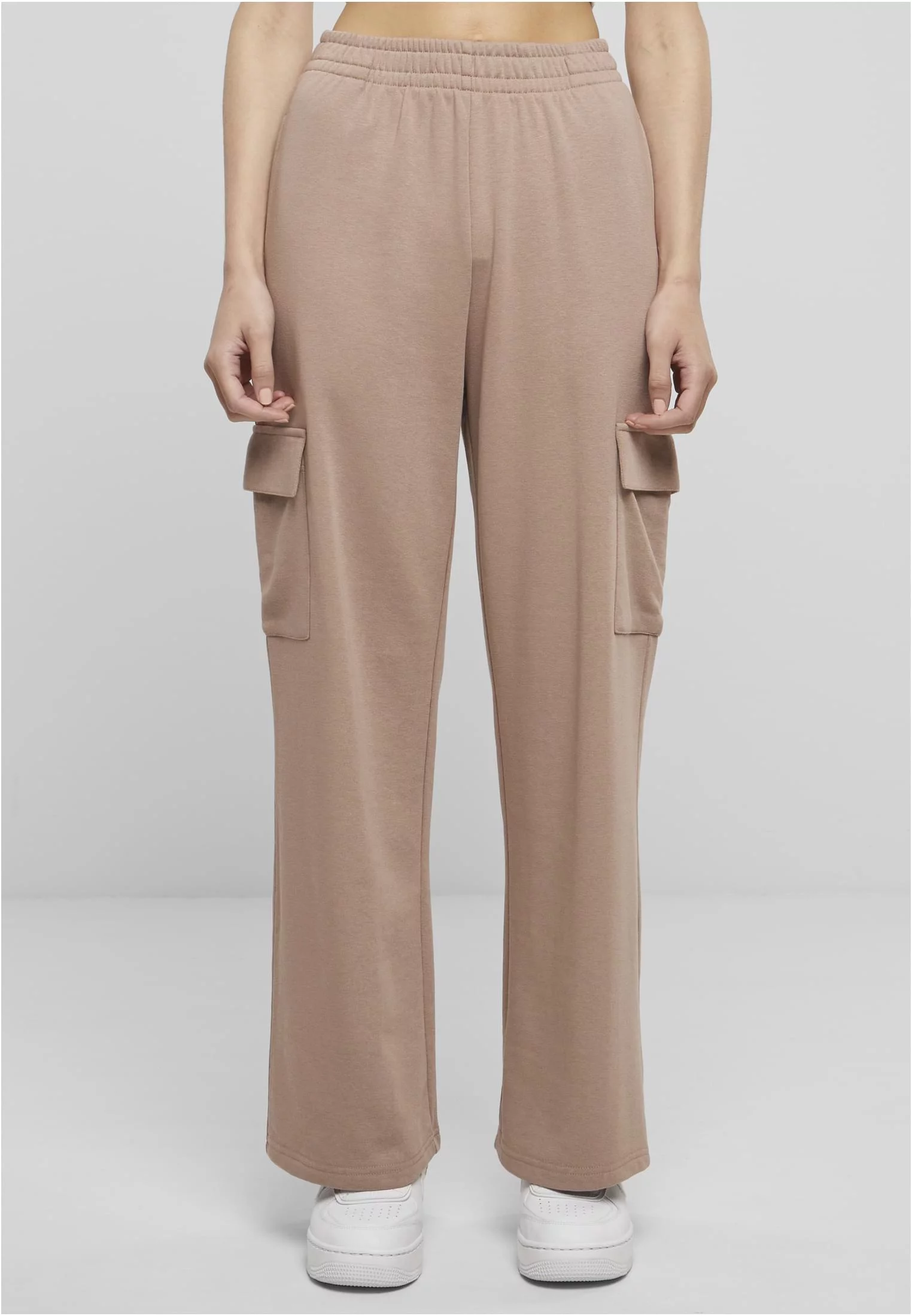 Women&#039;s Baggy Light Terry Sweatpants Powder Pink