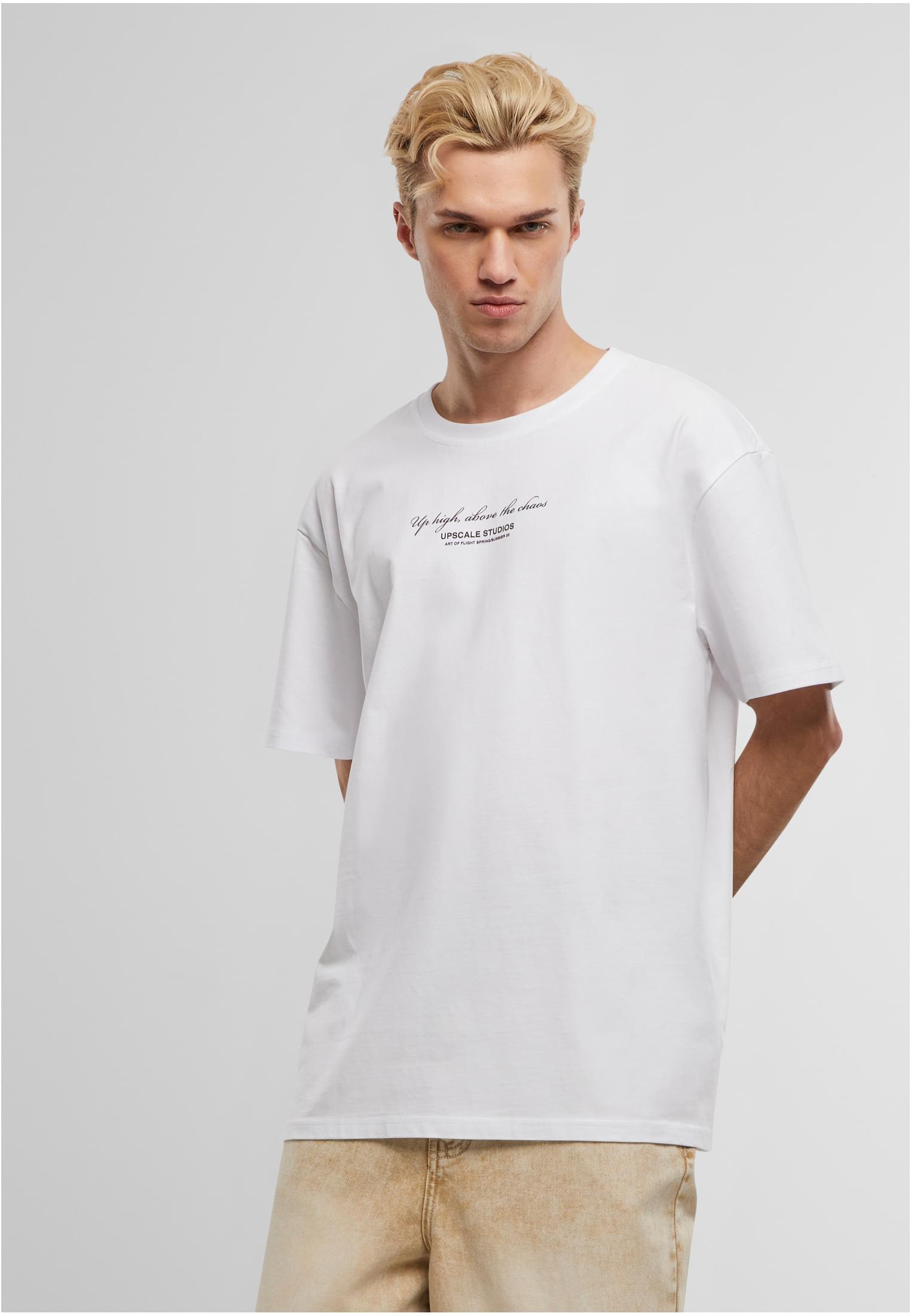 Up to the Sky Oversize Tee white