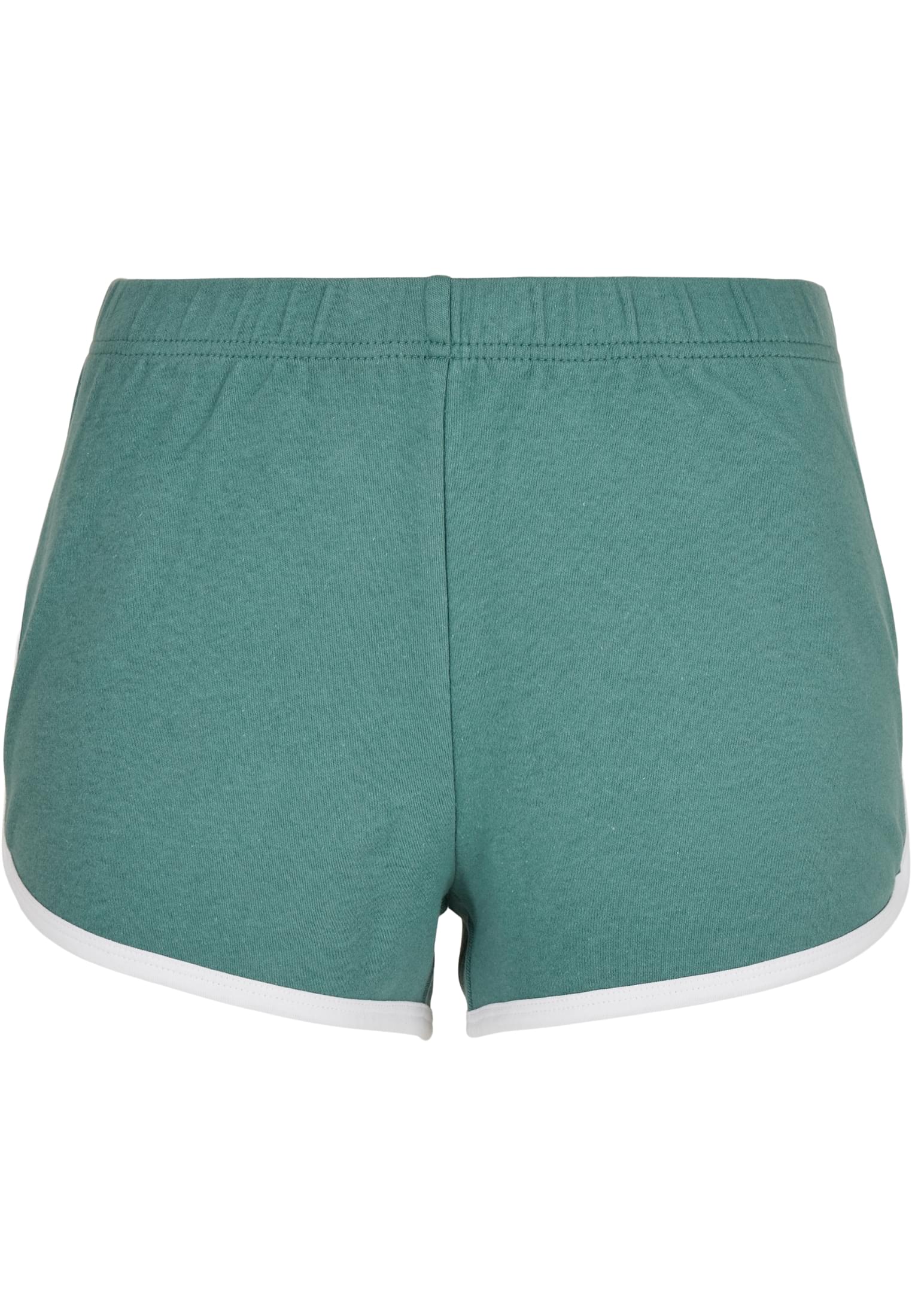 Dámské Organické Interlock Retro Hotpants Bledělistá/bílá