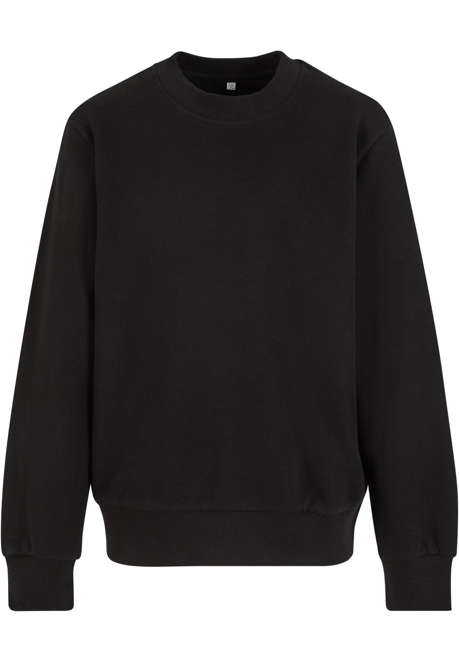 Boys&#039; sweatshirt Light Terry Crew black