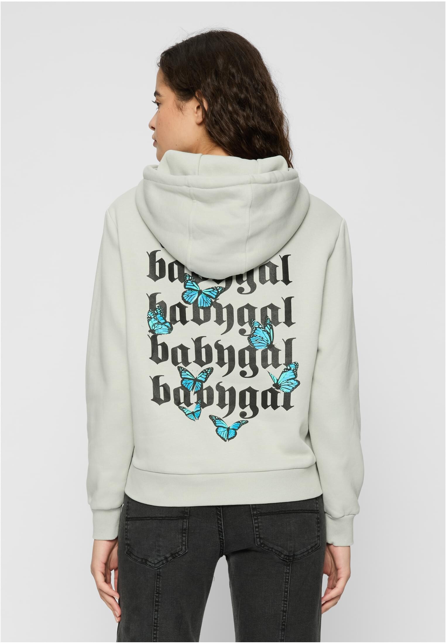 Women's sweatshirt Babygal light asphalt