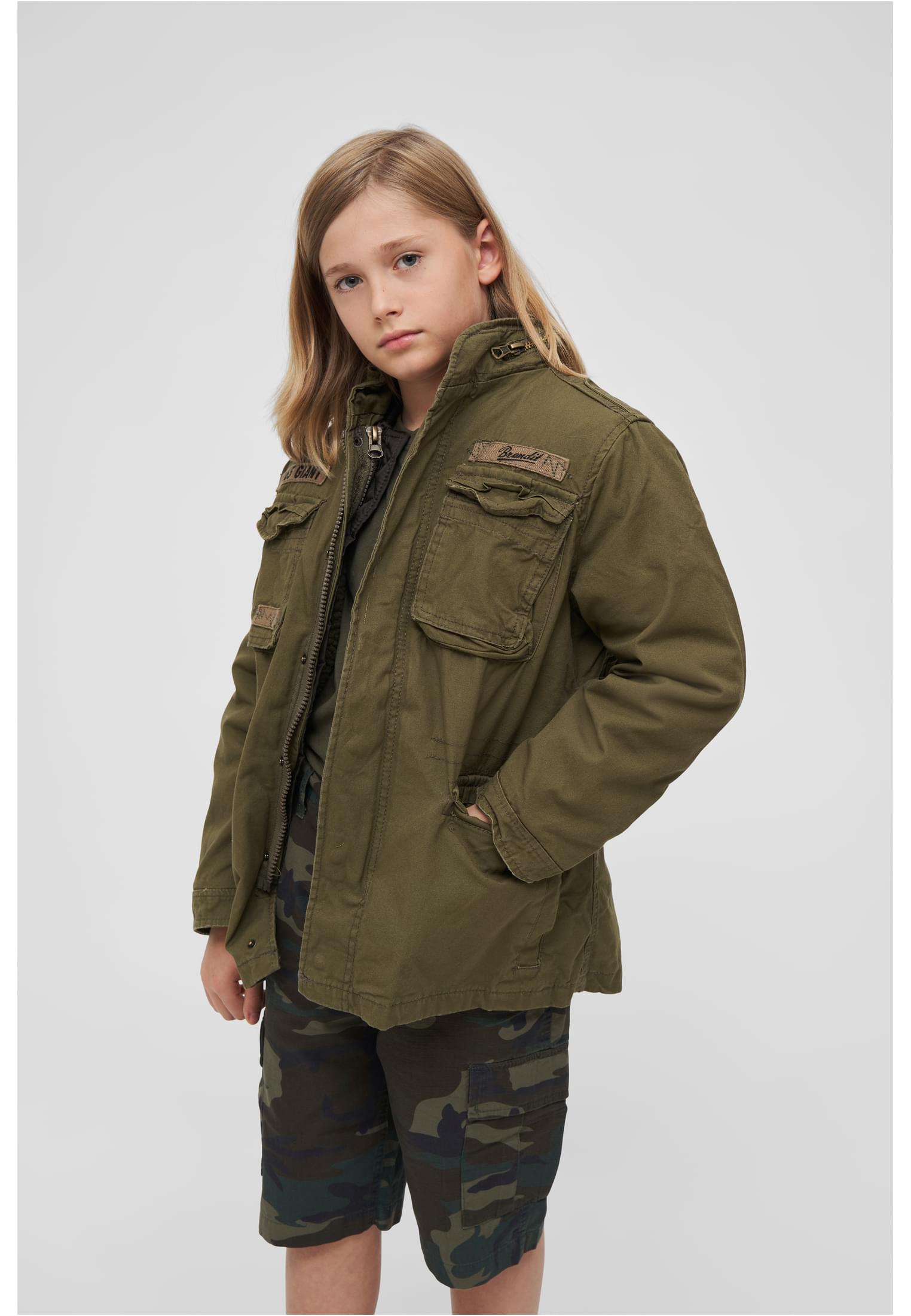 Children&#039;s jacket M65 Giant olive