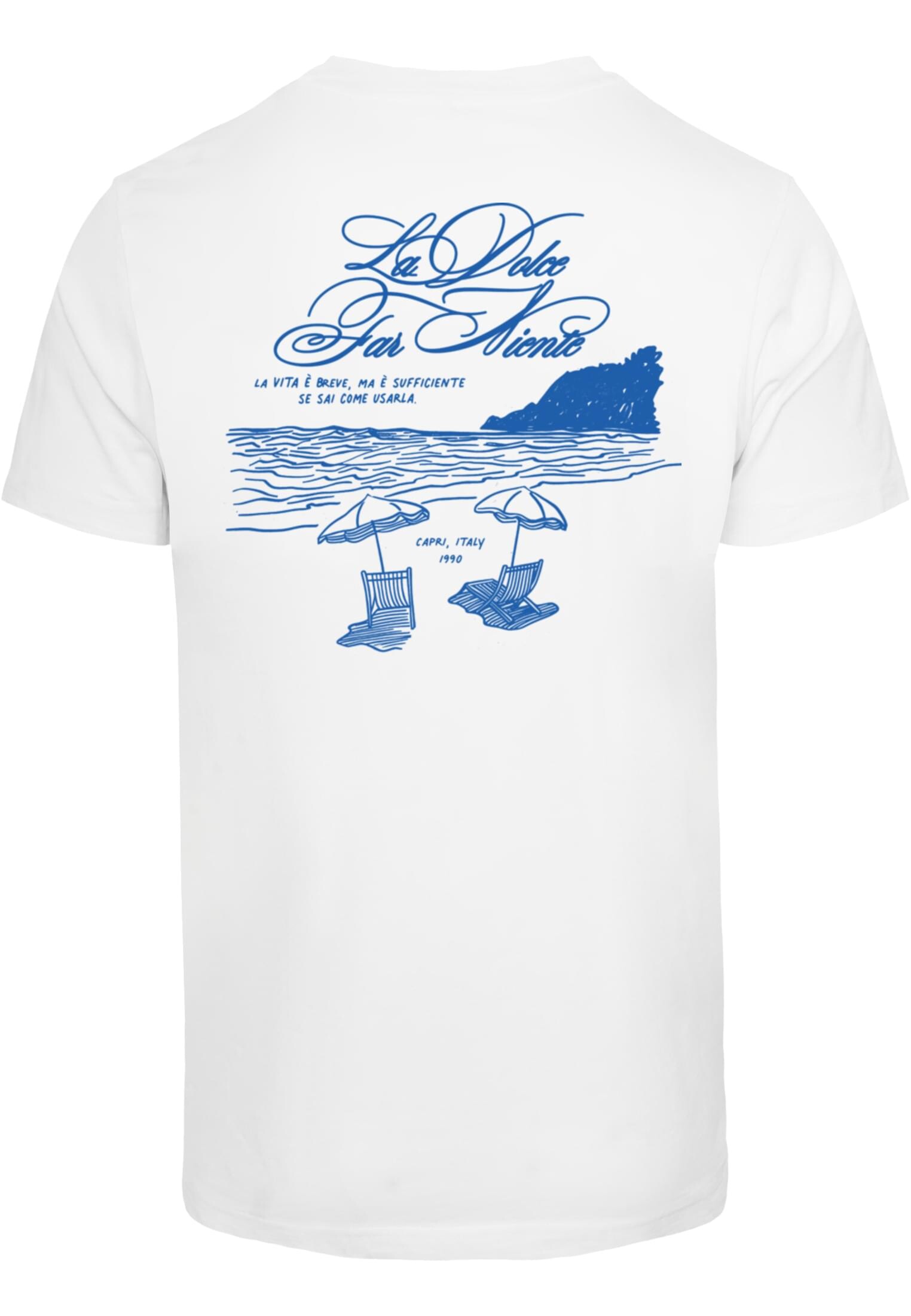 Men's T-shirt La Vita E Breve white