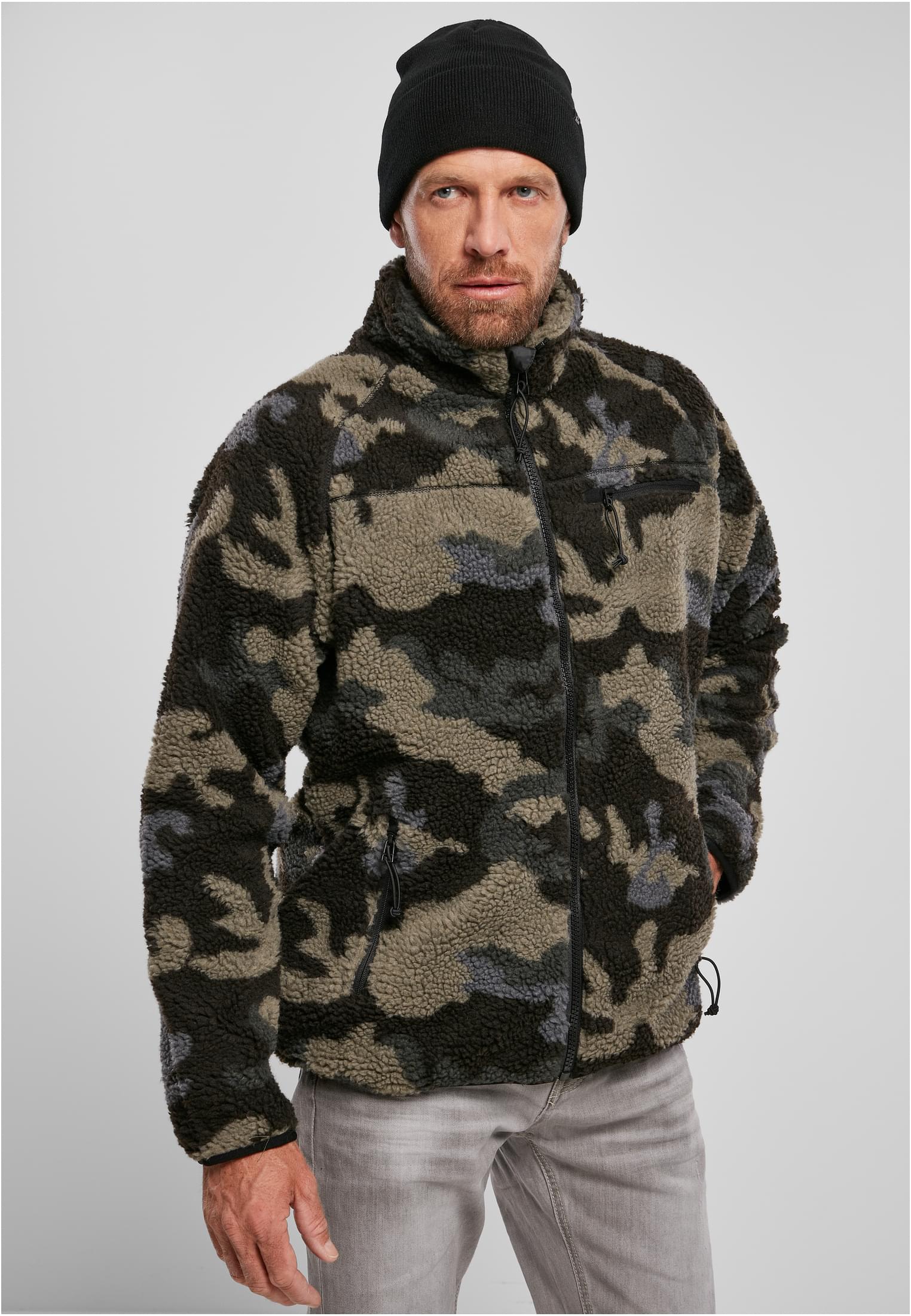 Teddyfleece Jacket Darkcamo