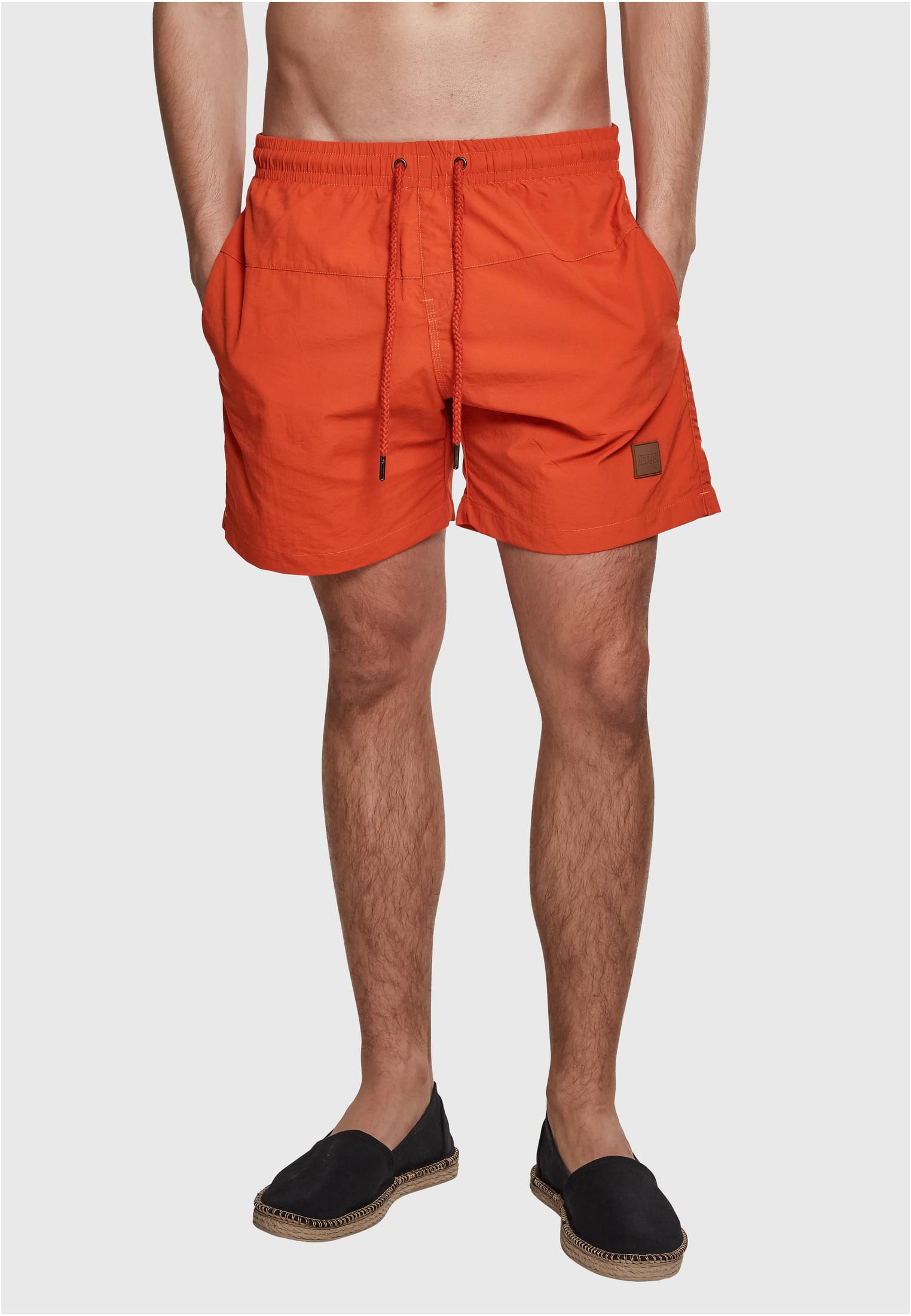 Men&#039;s Swimsuit Block Orange