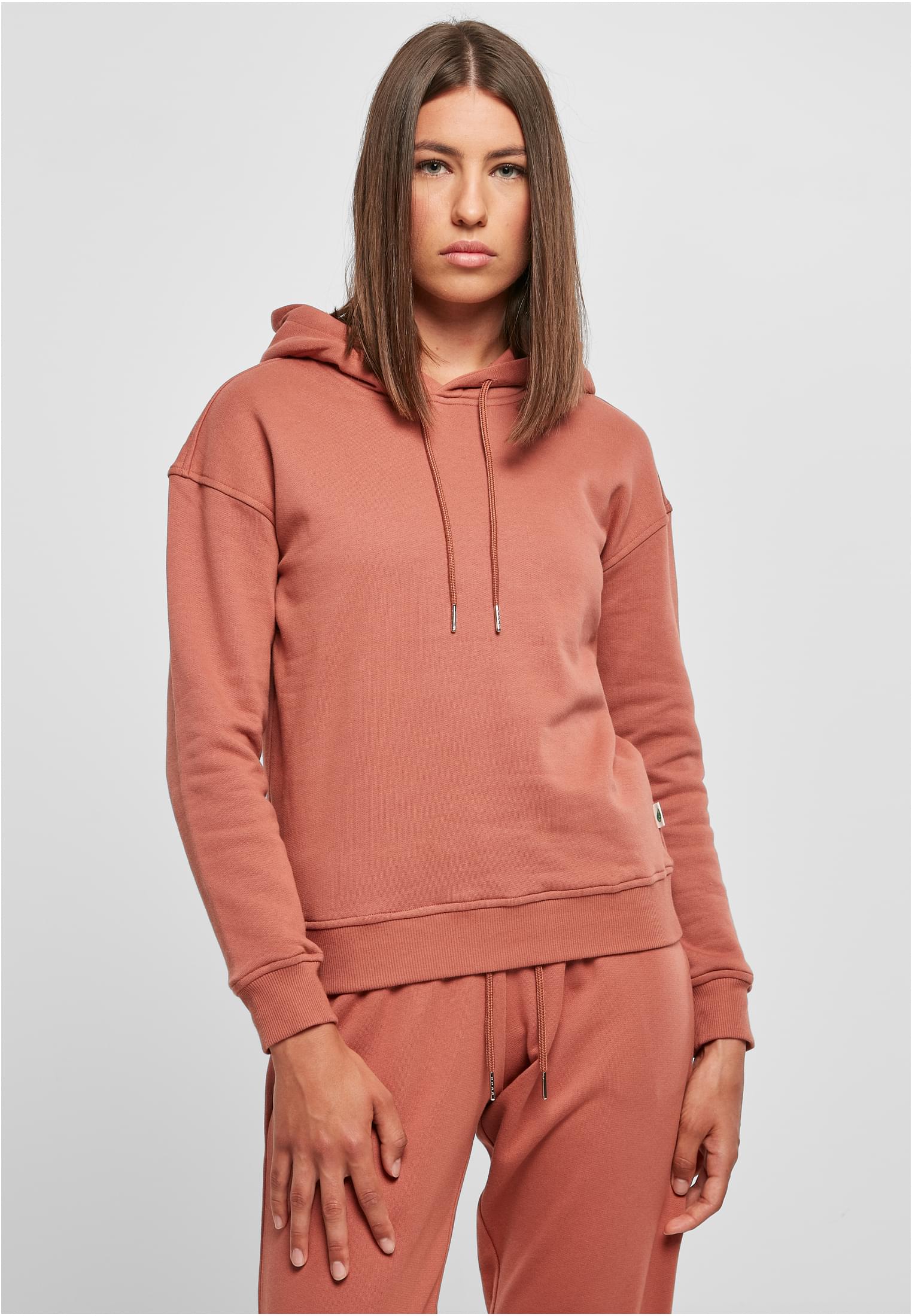 Women&#039;s Organic Terracotta Hooded