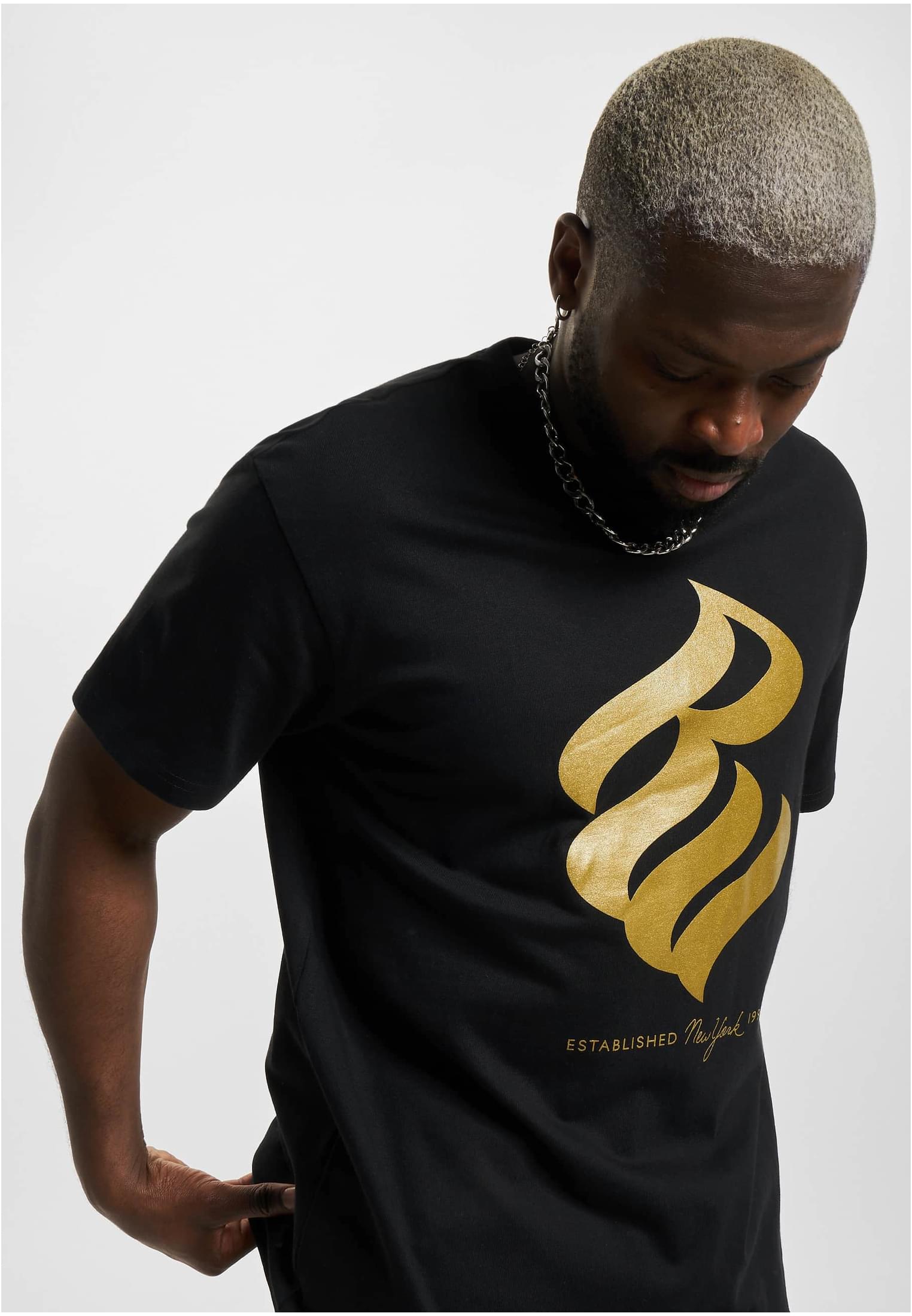 Rocawear BigLogo T-Shirt Black/Gold