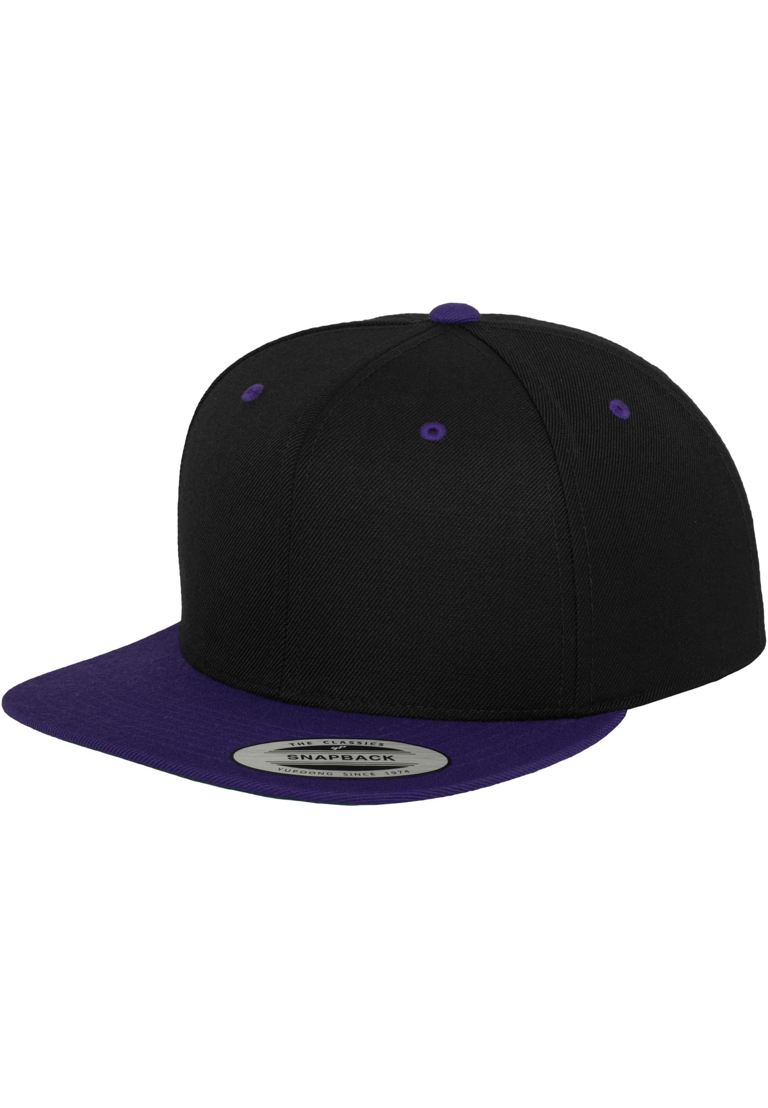 Classic Snapback 2-Tone blk/pur