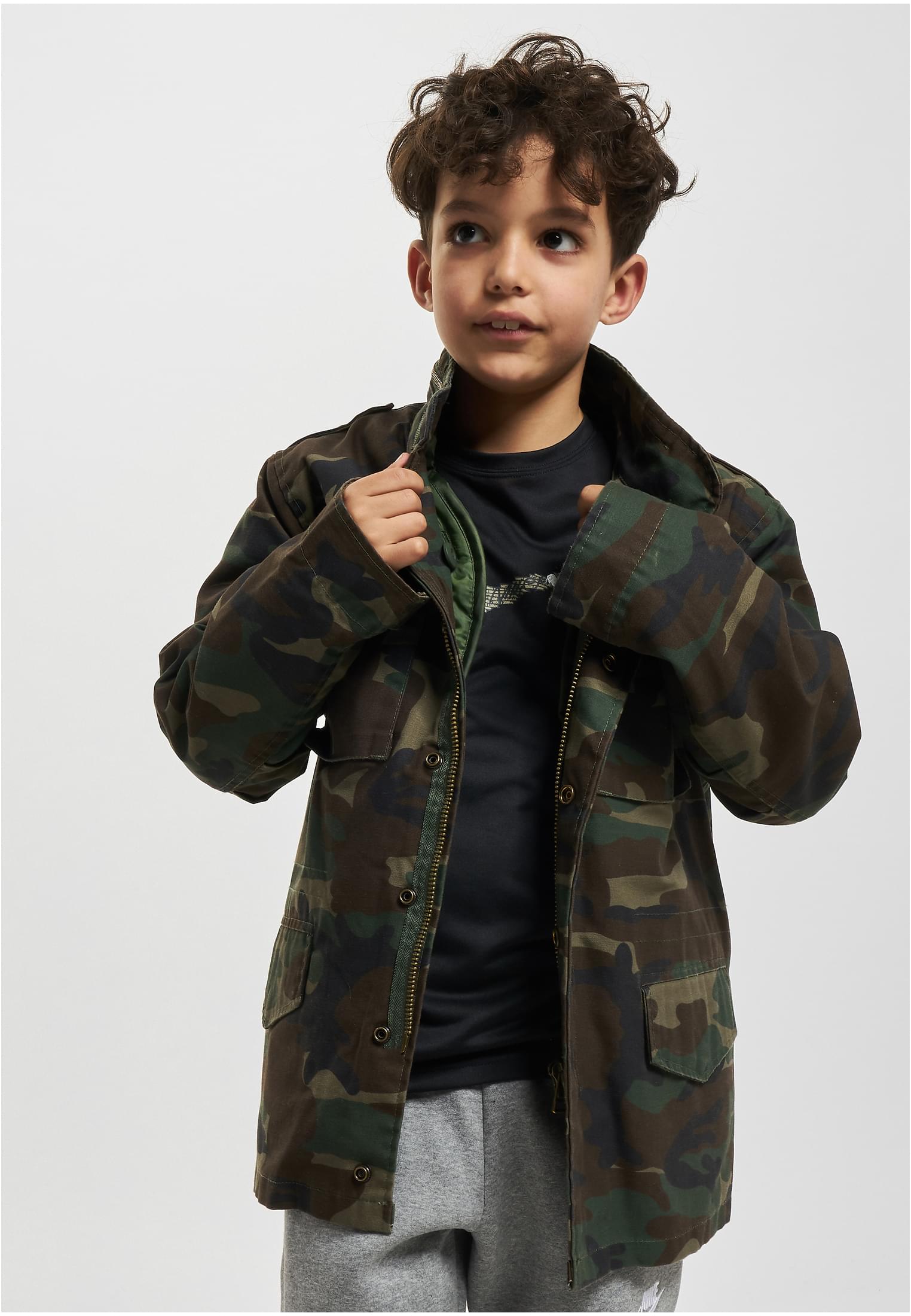 Children&#039;s jacket M65 Standard woodland