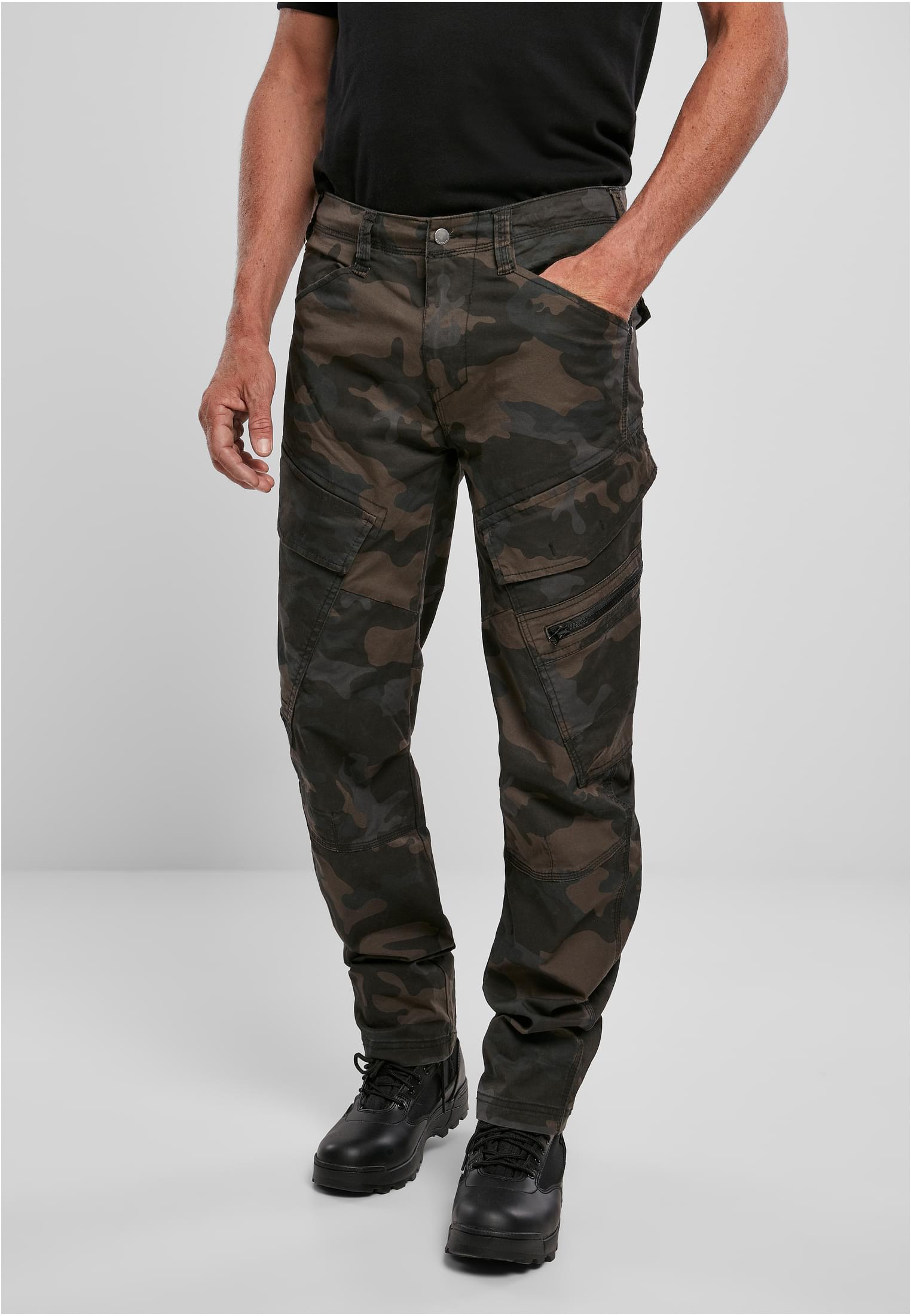 Adven Slim Fit Cargo Pants Darkcamo