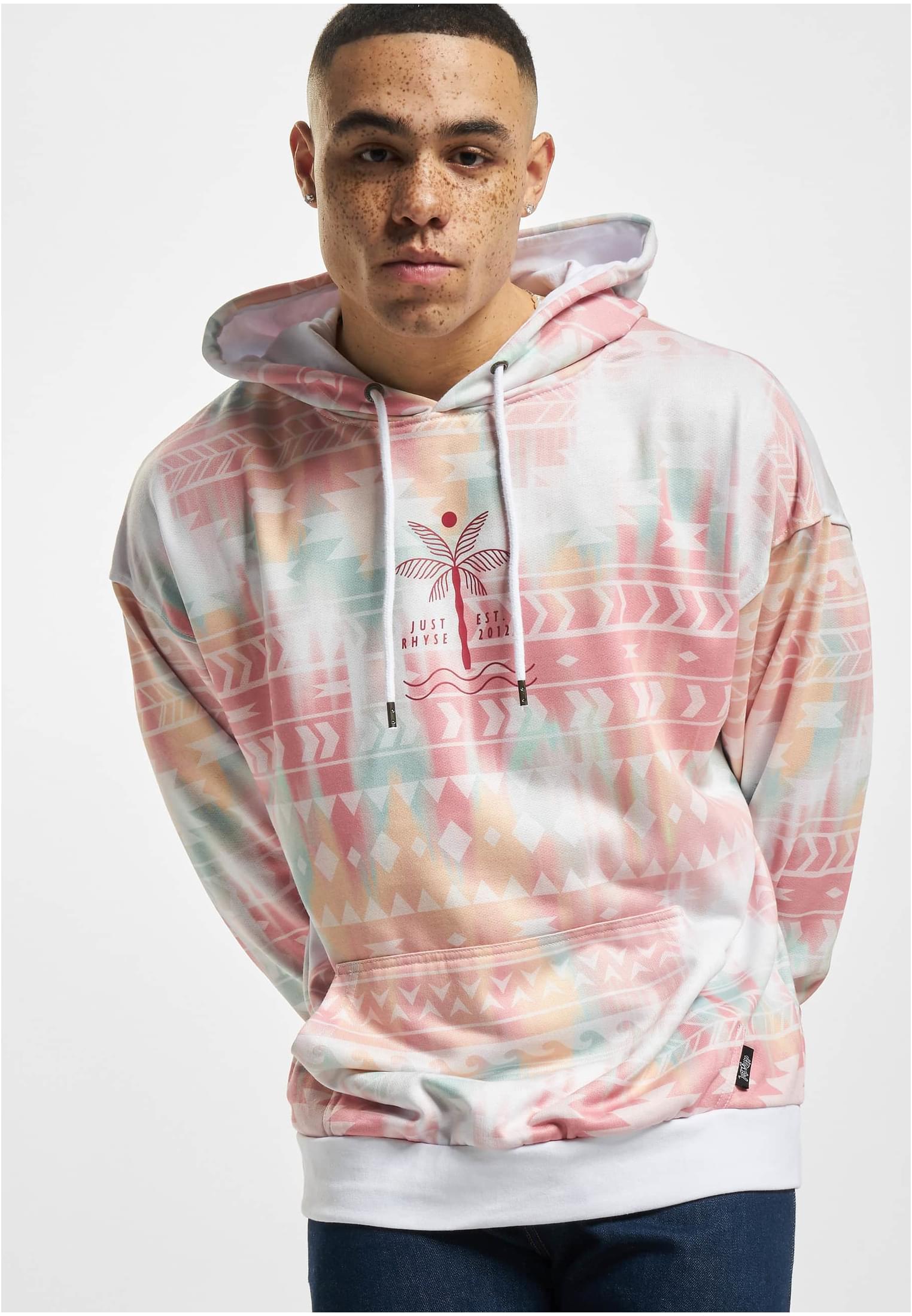 Men&#039;s Pocosol Hoody Patterned/White Sweatshirt