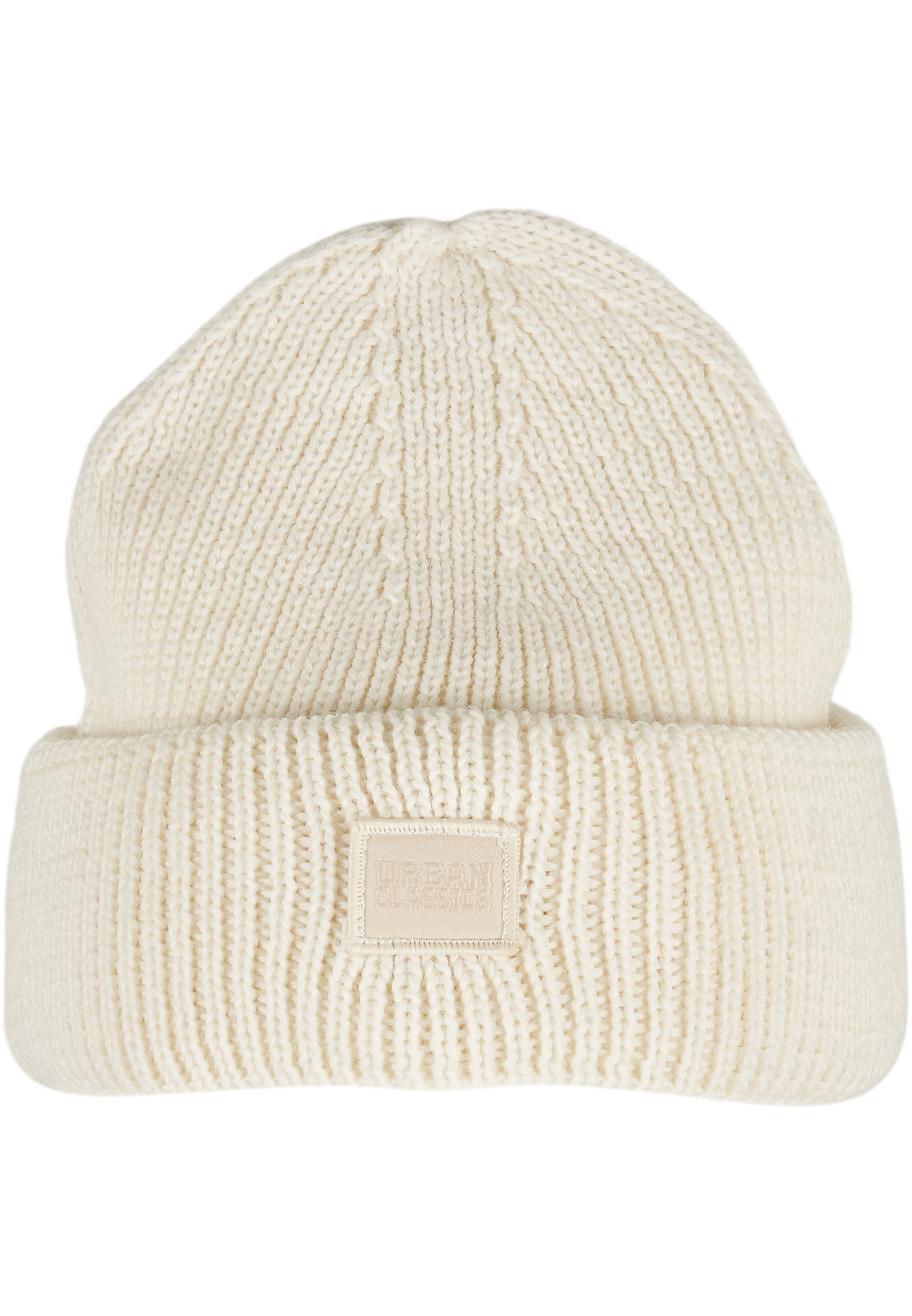 Knitted Wool Hat - Cream