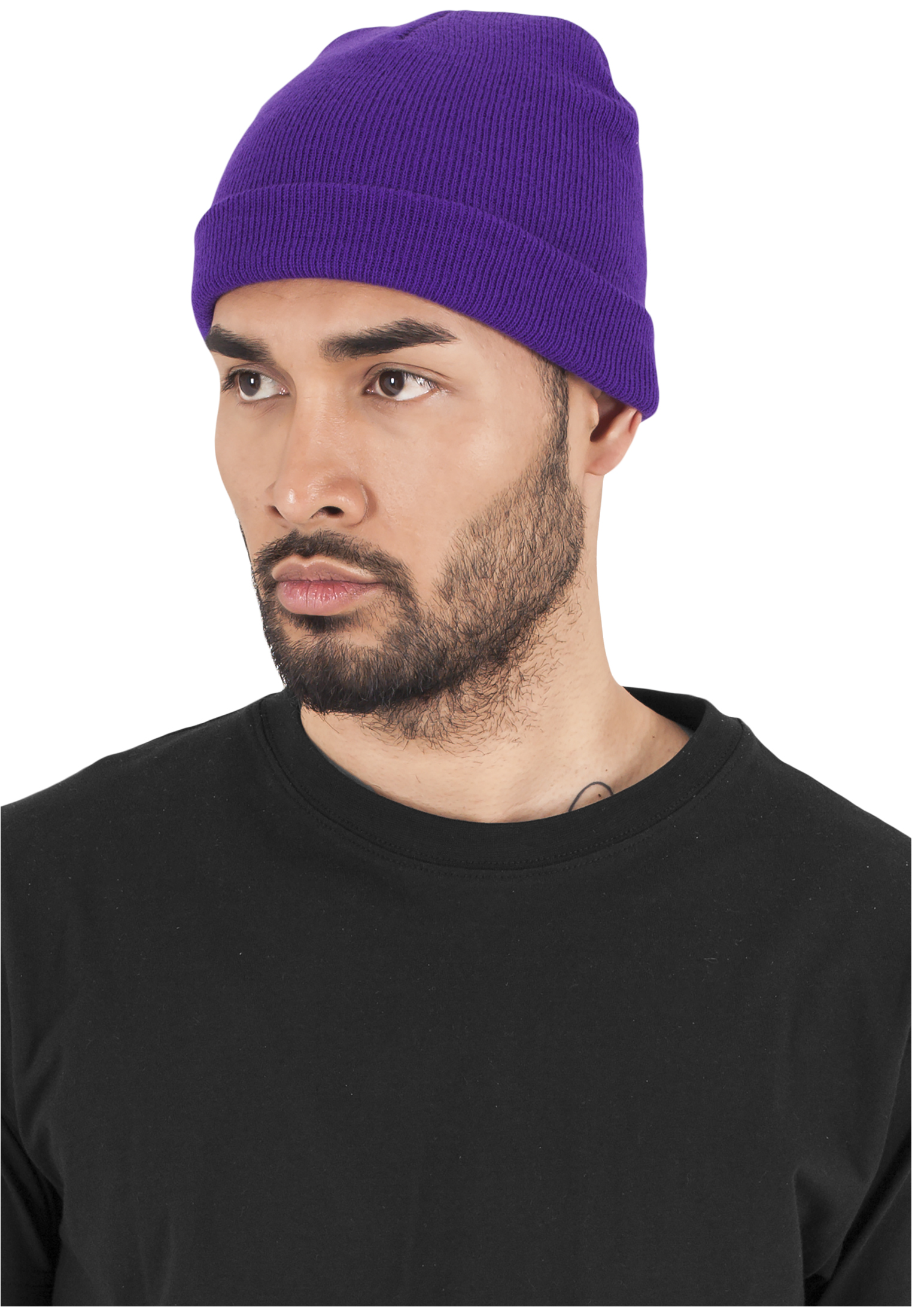 Heavyweight cap purple