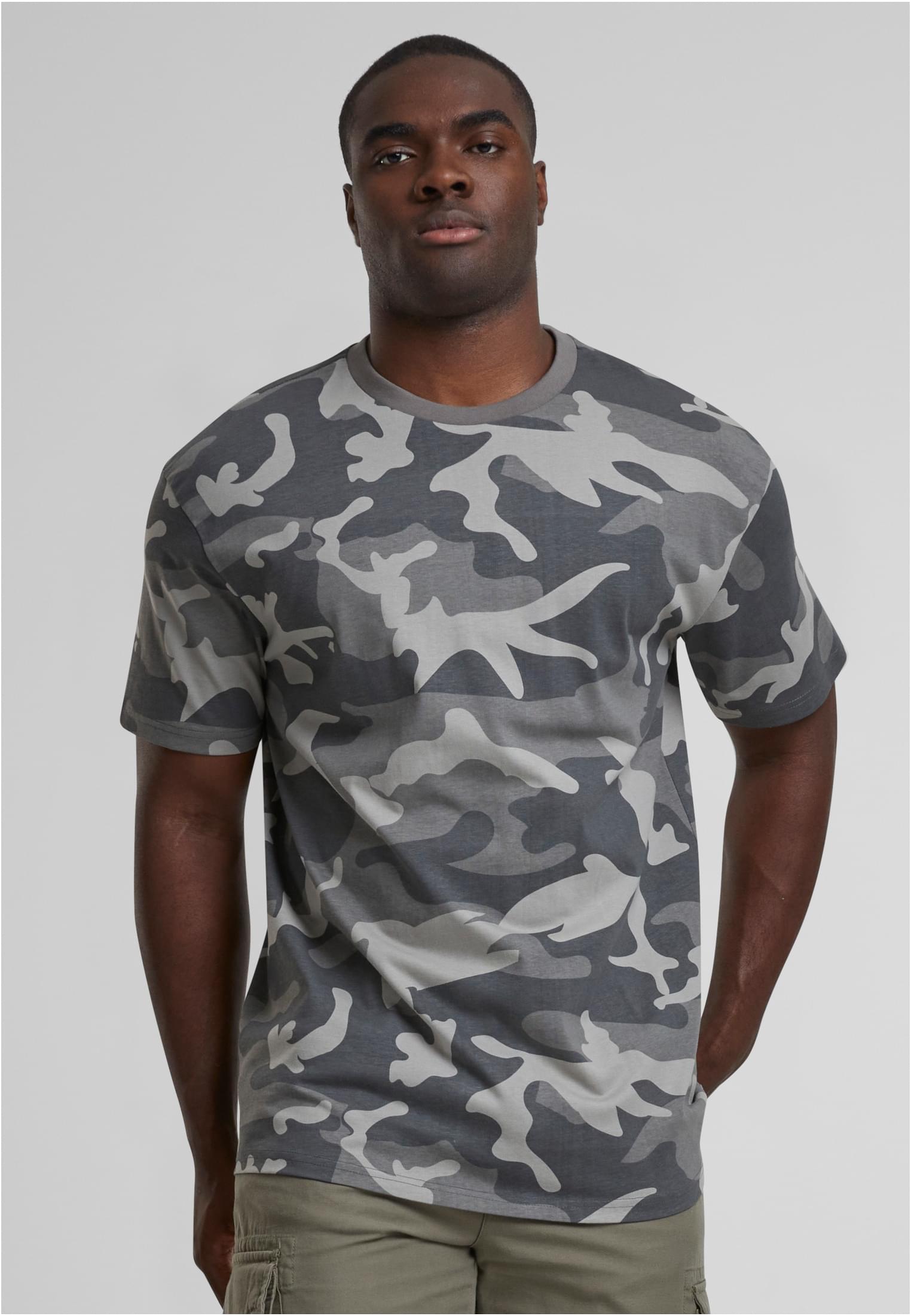 Men's T-shirt Oversized Simple Camo - camouflage